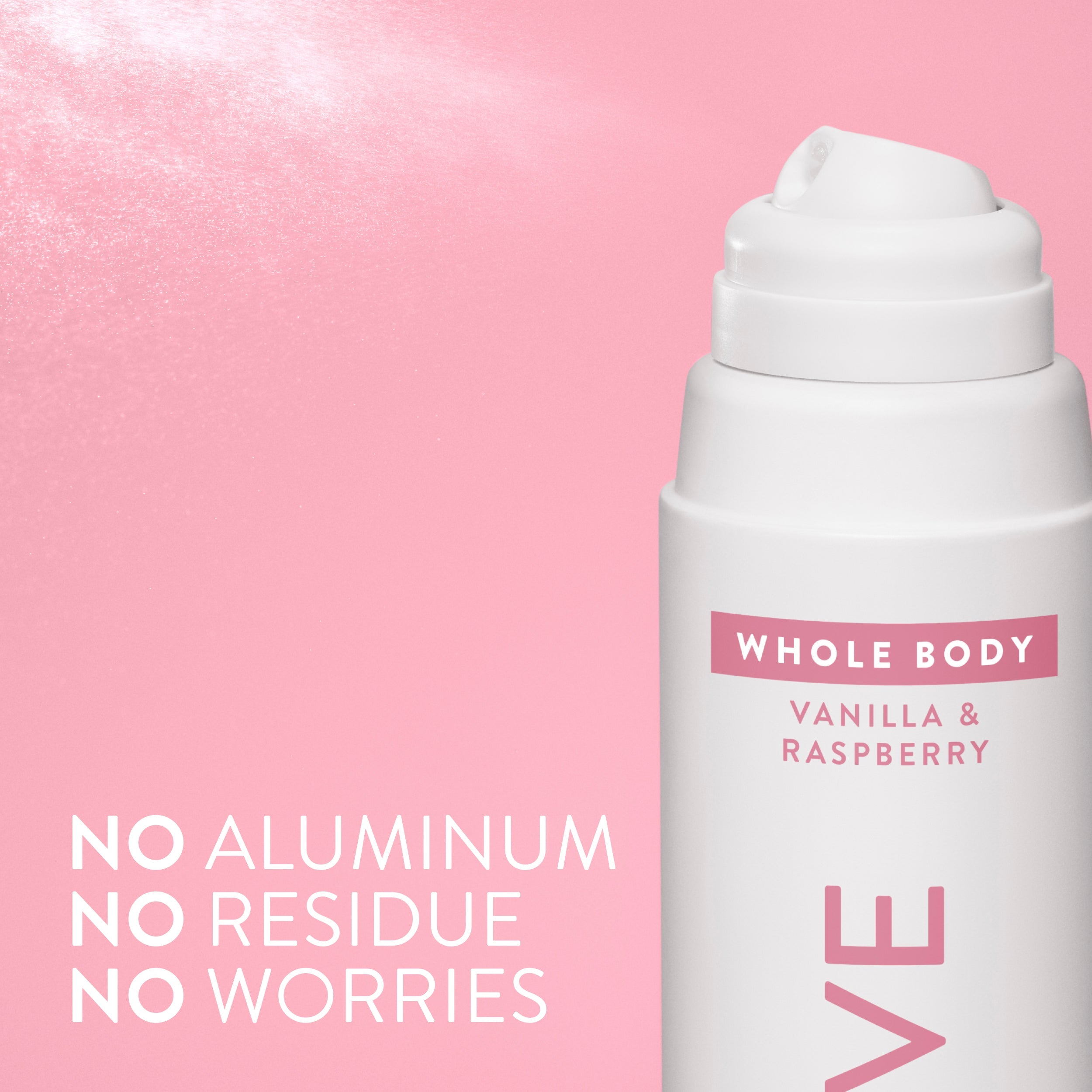 Whole Body Deodorant Spray - Vanilla & Raspberry / Classic / 3.5oz | Fresh Daily Routine