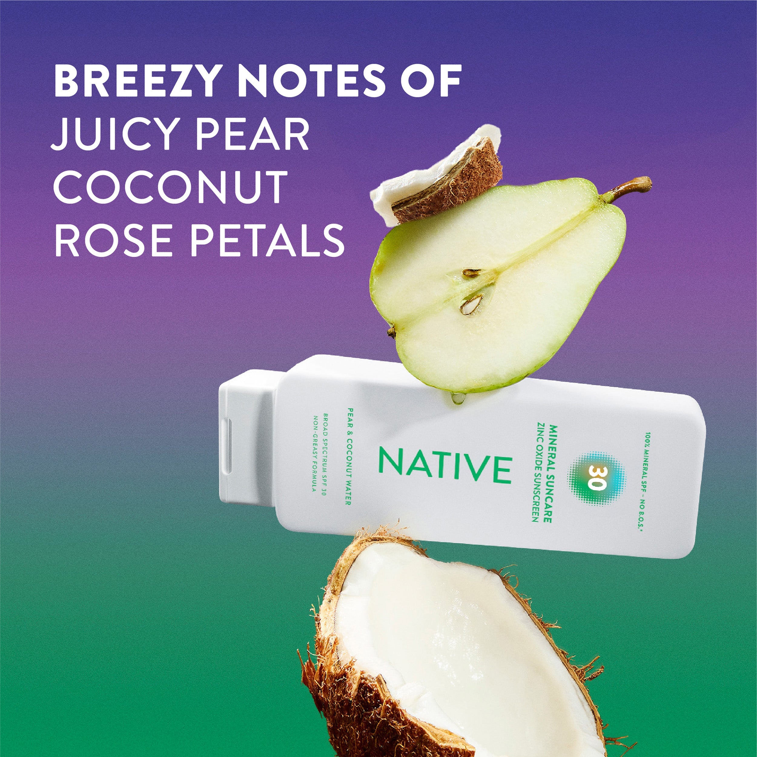 Sunscreen Lotion - Pear & Coconut Water | Fresh Routine Favorite