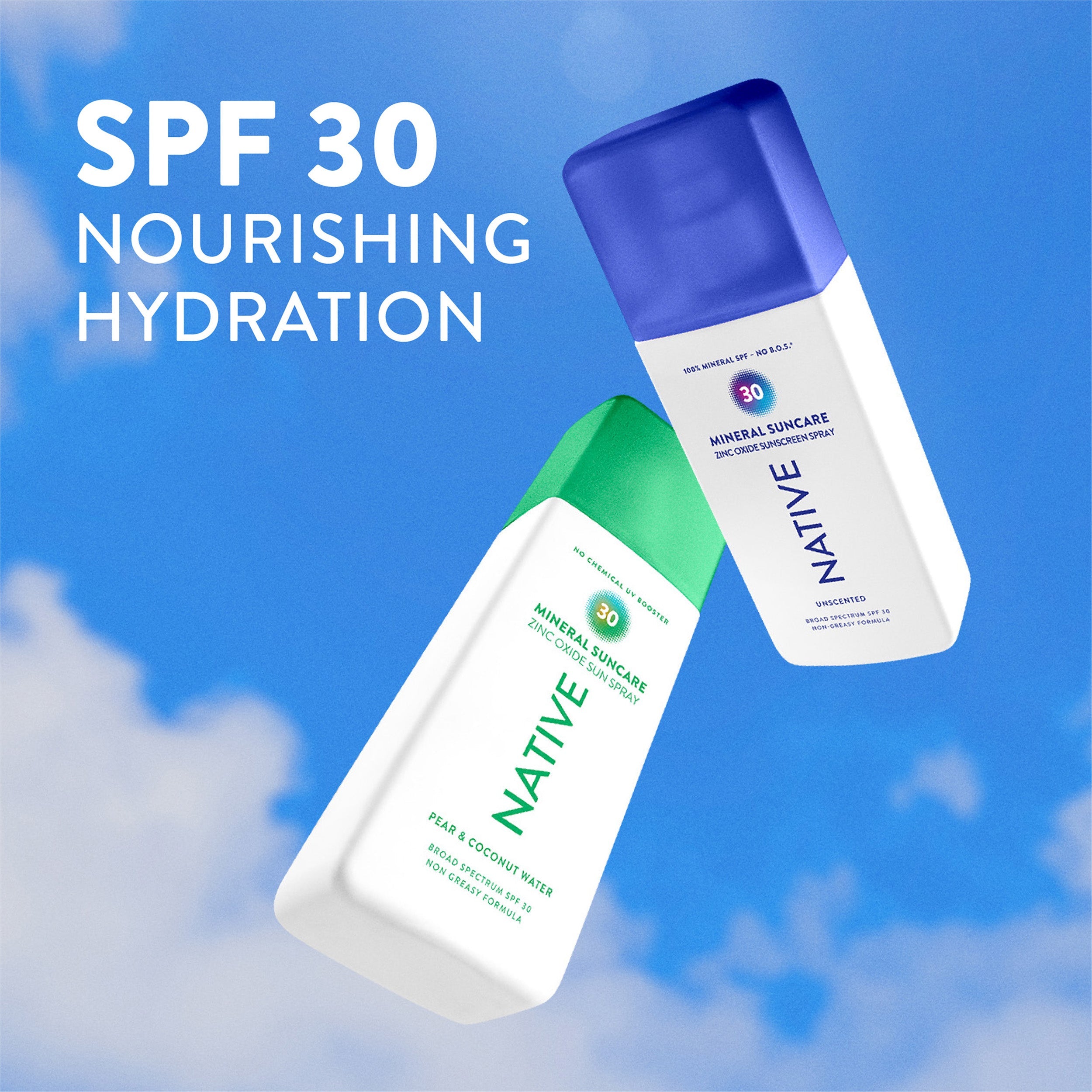 Sunscreen Spritz - Unscented | Fresh Routine Favorite