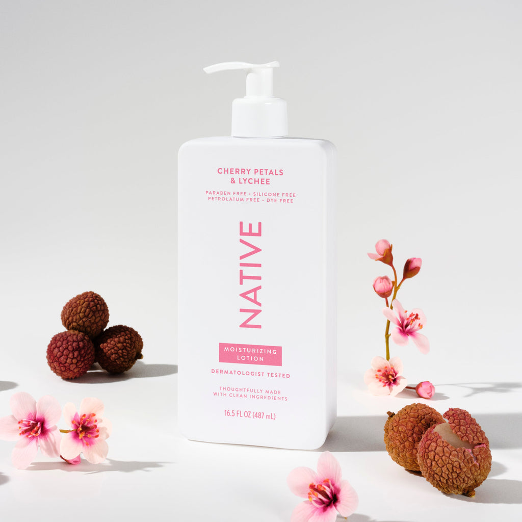 Body Lotion - Cherry Petals & Lychee / Classic / 16.5oz | Fresh Daily Routine