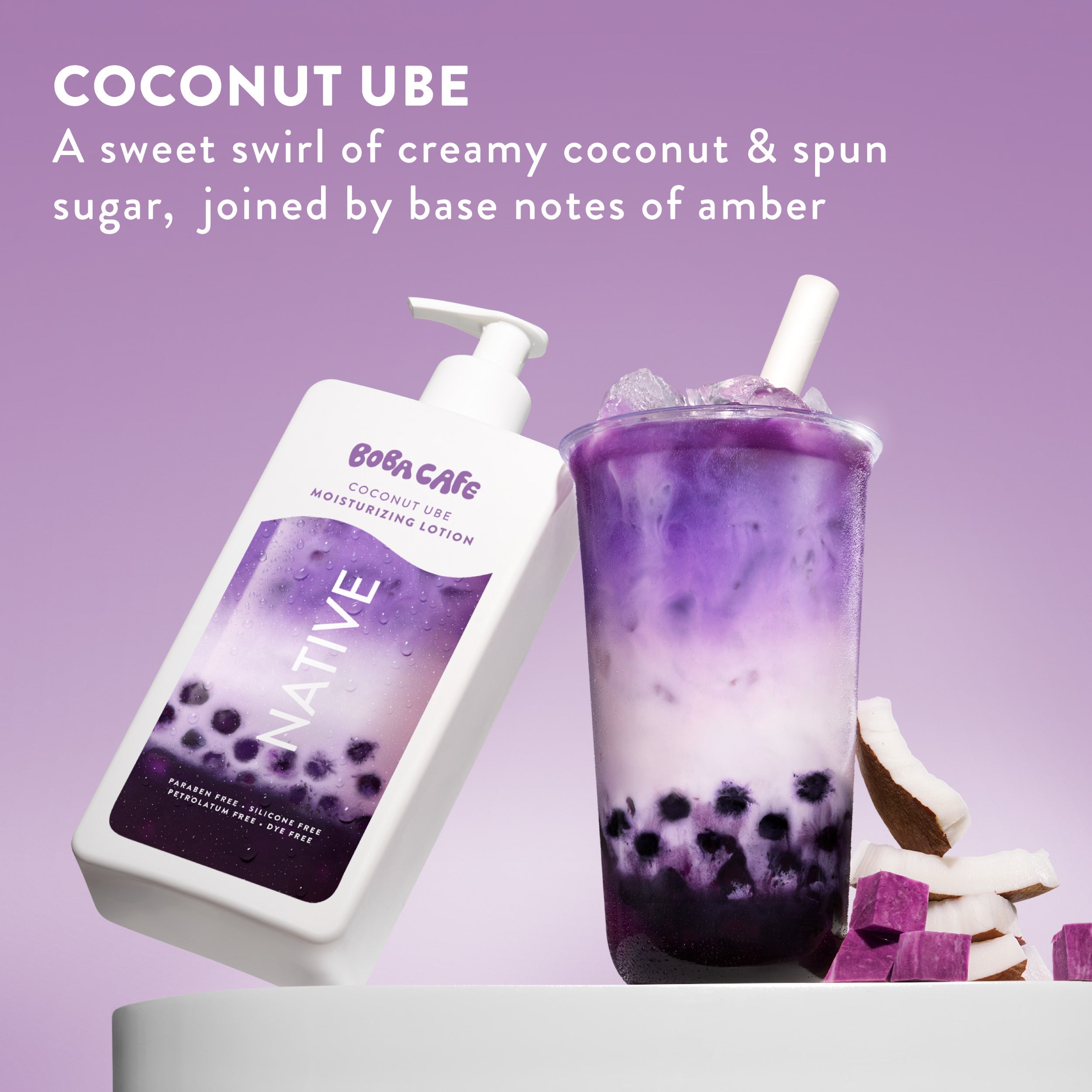 Body Lotion - Coconut Ube / Limited Edition / 16.5oz | Fresh Daily Routine