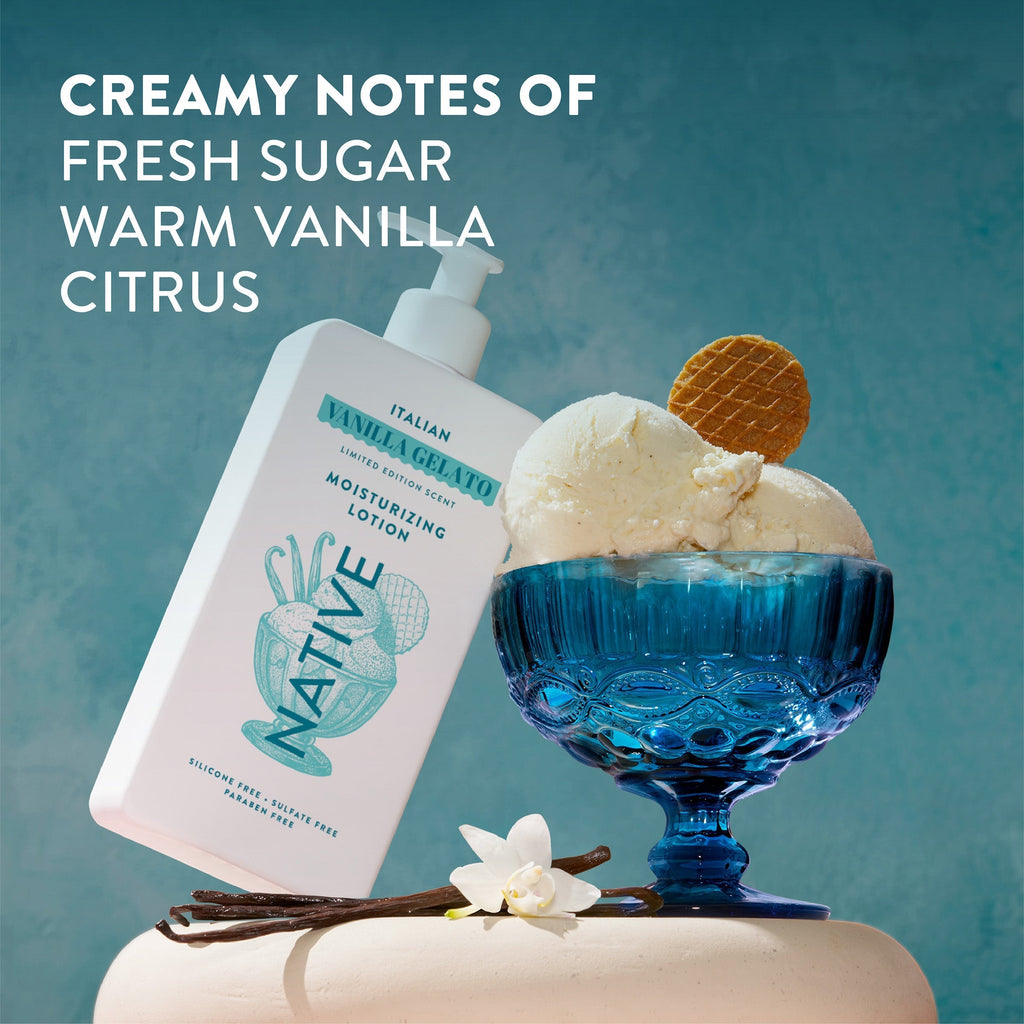 Body Lotion - Italian Vanilla Gelato / Limited Edition / 16.5oz | Fresh Daily Routine