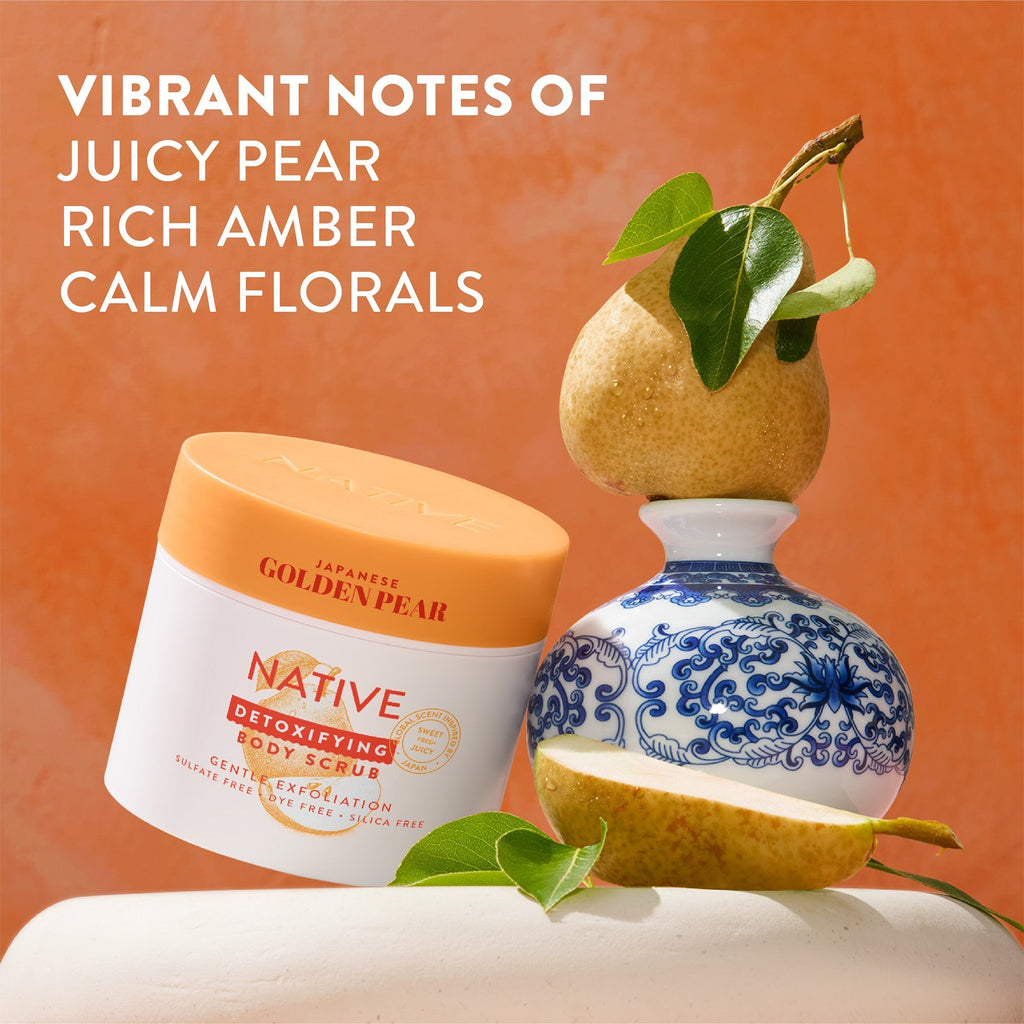 Body Scrub - Japanese Golden Pear / Limited Edition / 12oz | Fresh Daily Routine