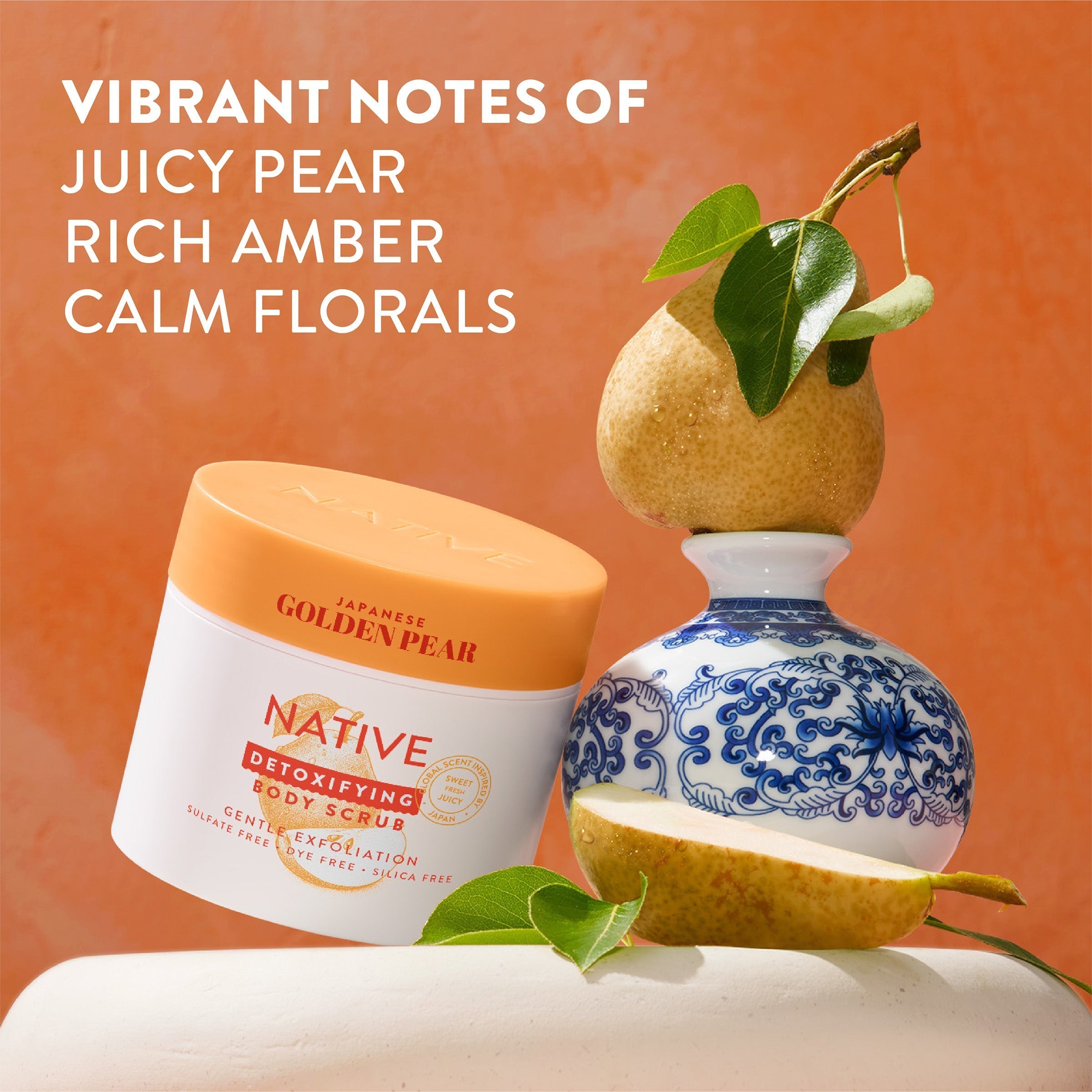 Body Scrub - Japanese Golden Pear / Limited Edition / 12oz | Fresh Daily Routine
