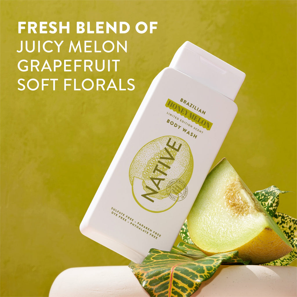 Body Wash - Brazilian Honey Melon / Limited Edition / 18oz | Fresh Daily Routine