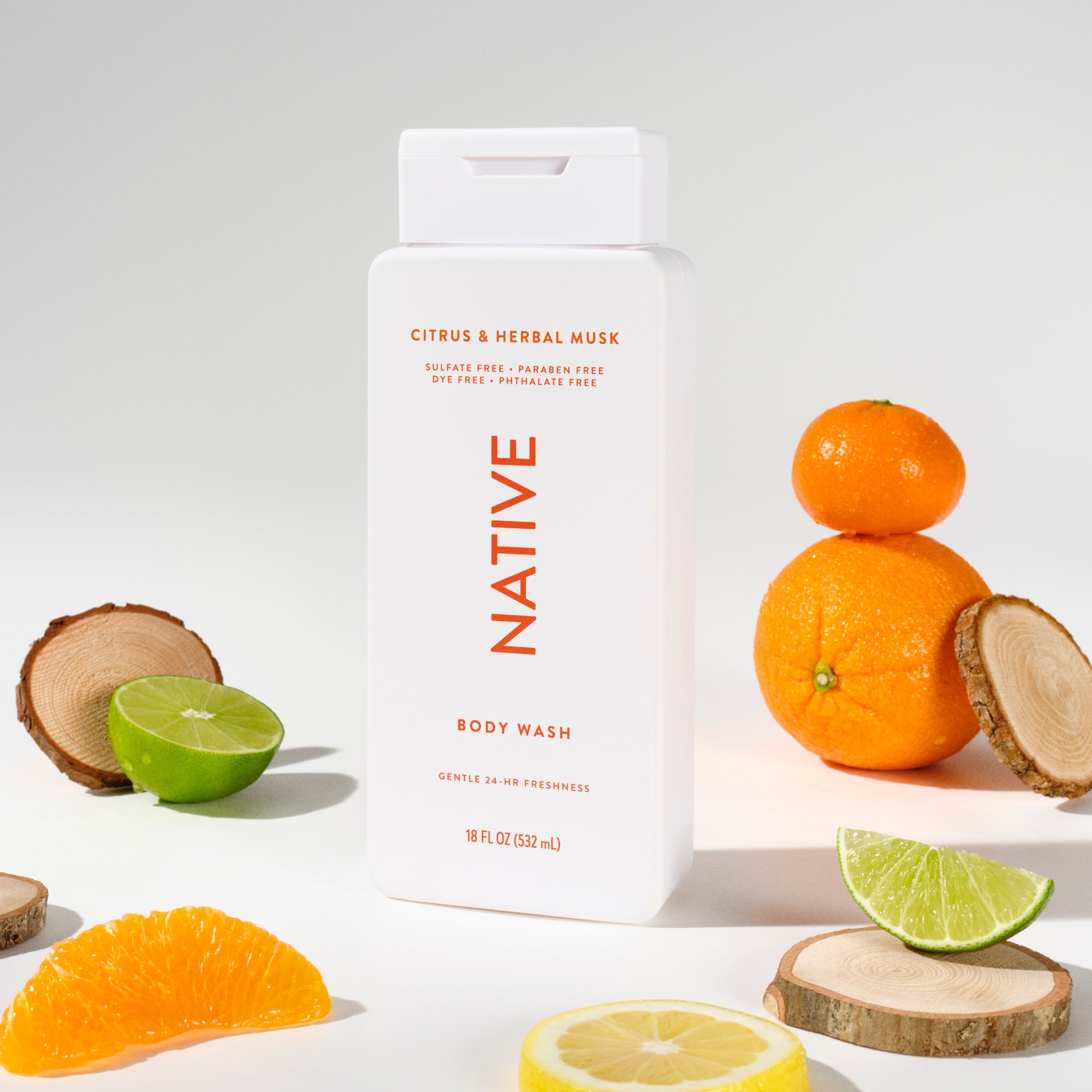 Body Wash - Citrus & Herbal Musk / Classic / 18oz | Fresh Daily Routine