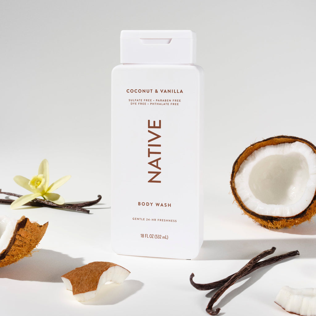 Body Wash - Coconut & Vanilla / Classic / 18oz | Fresh Daily Routine