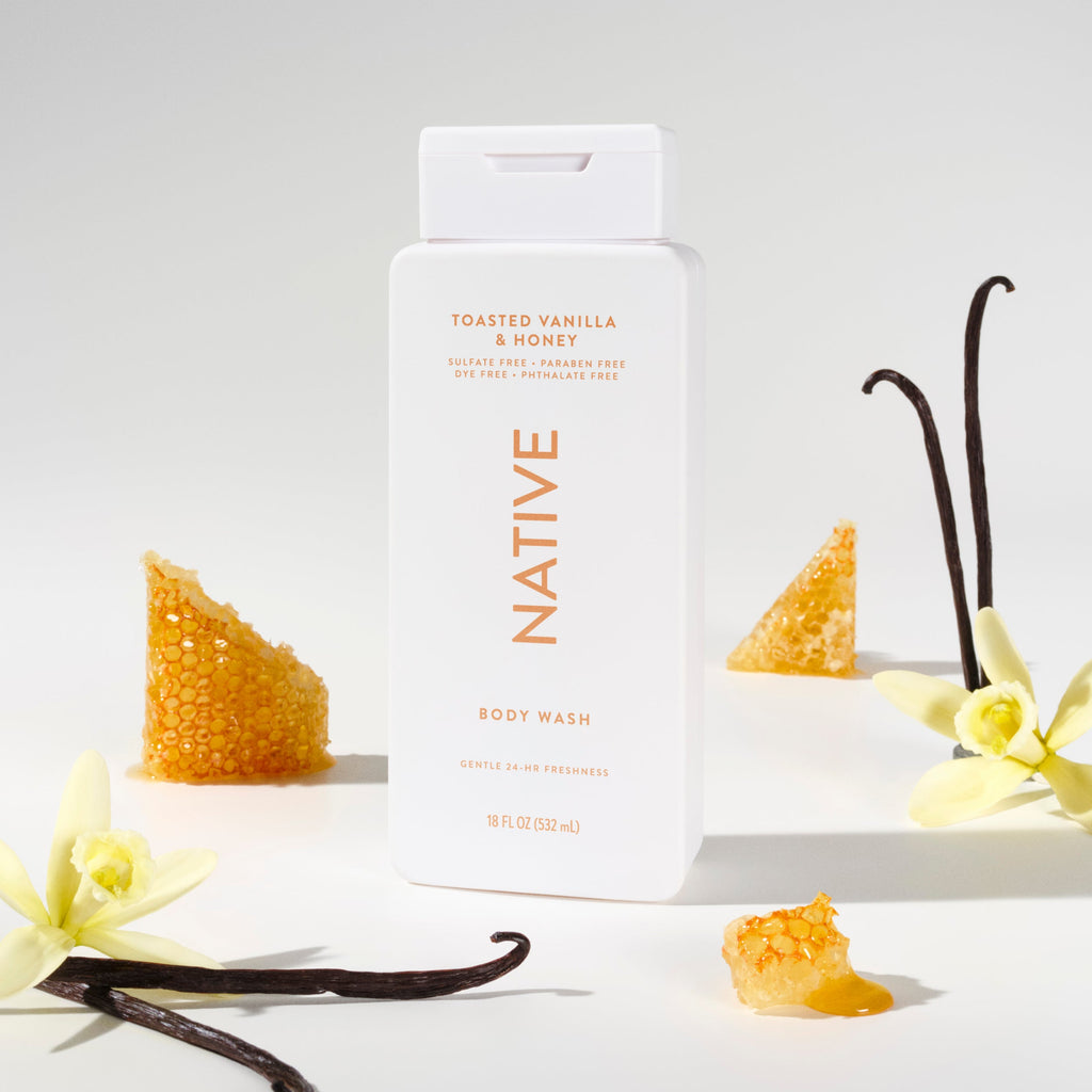 Body Wash - Toasted Vanilla & Honey / Classic / 18oz | Fresh Daily Routine