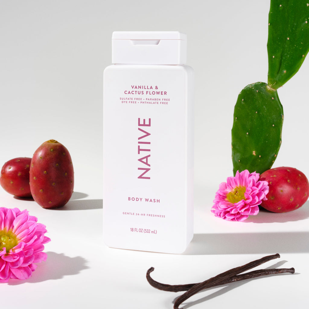 Body Wash - Vanilla & Cactus Flower / Classic / 18oz | Fresh Daily Routine
