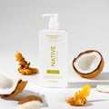 Curl Care Shampoo - Coconut Milk & Turmeric / Classic / 16.5oz | Fresh Daily Routine