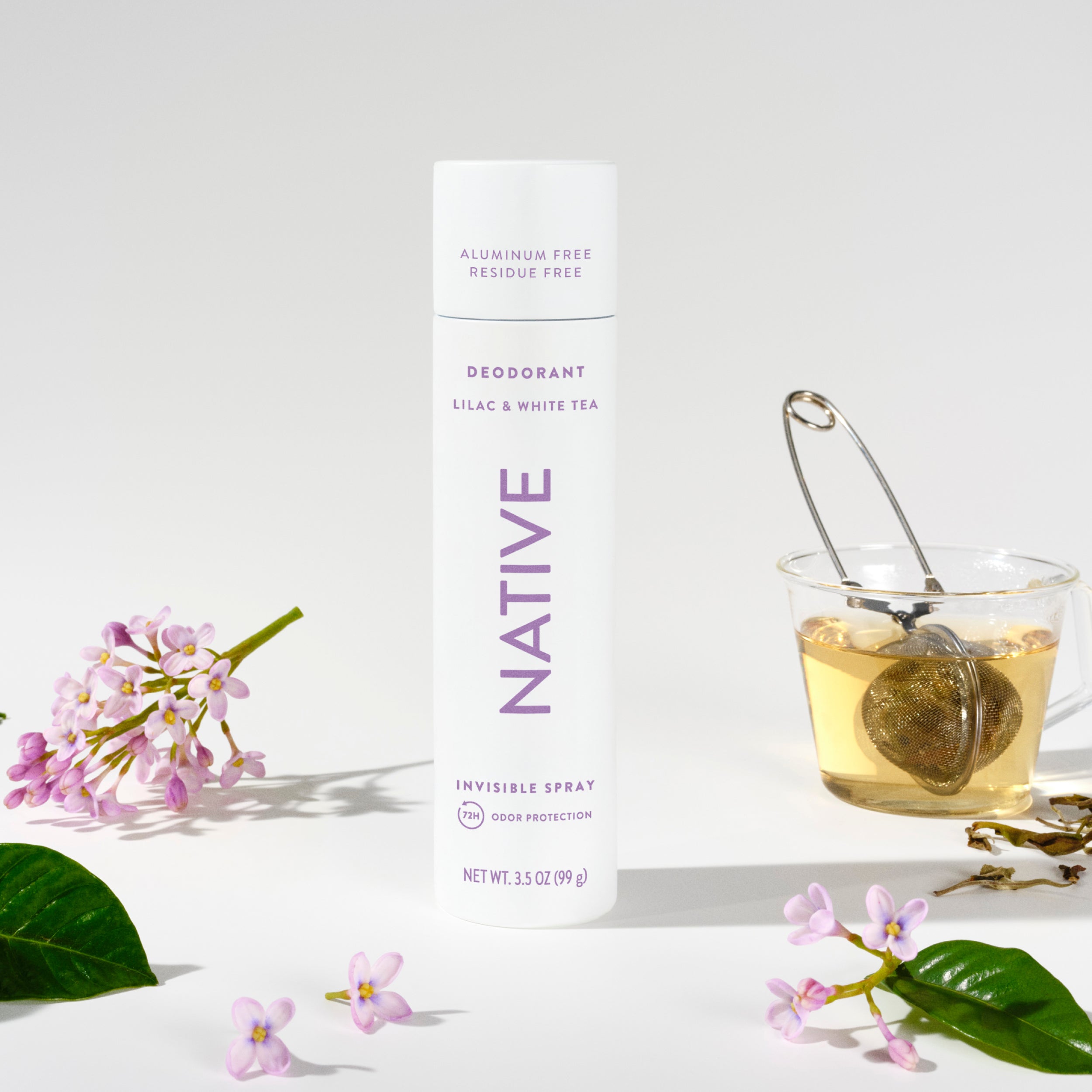 Deodorant Spray - Lilac & White Tea / Classic / 3.5oz | Fresh Daily Routine