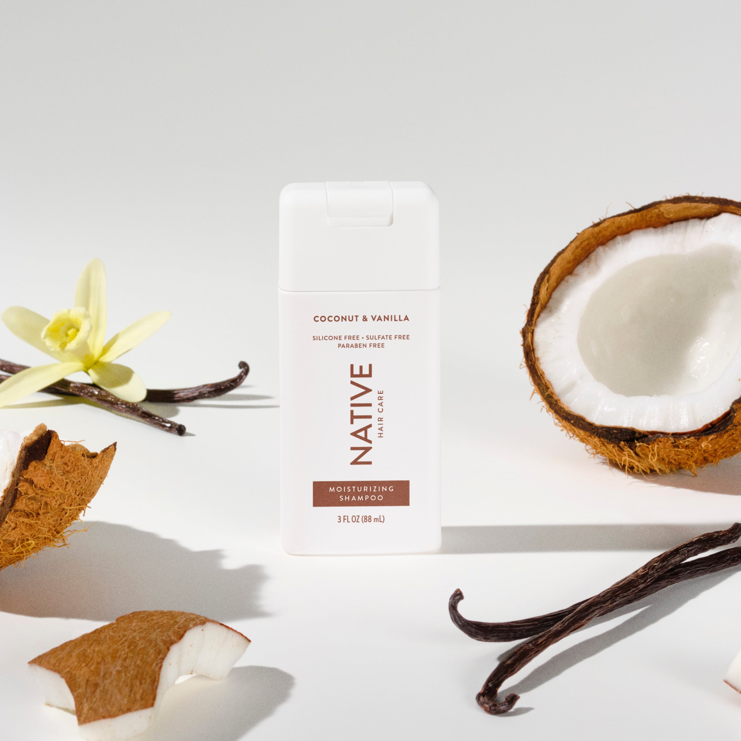 Mini Moisturizing Shampoo - Coconut & Vanilla / Classic / 3oz | Fresh Daily Routine