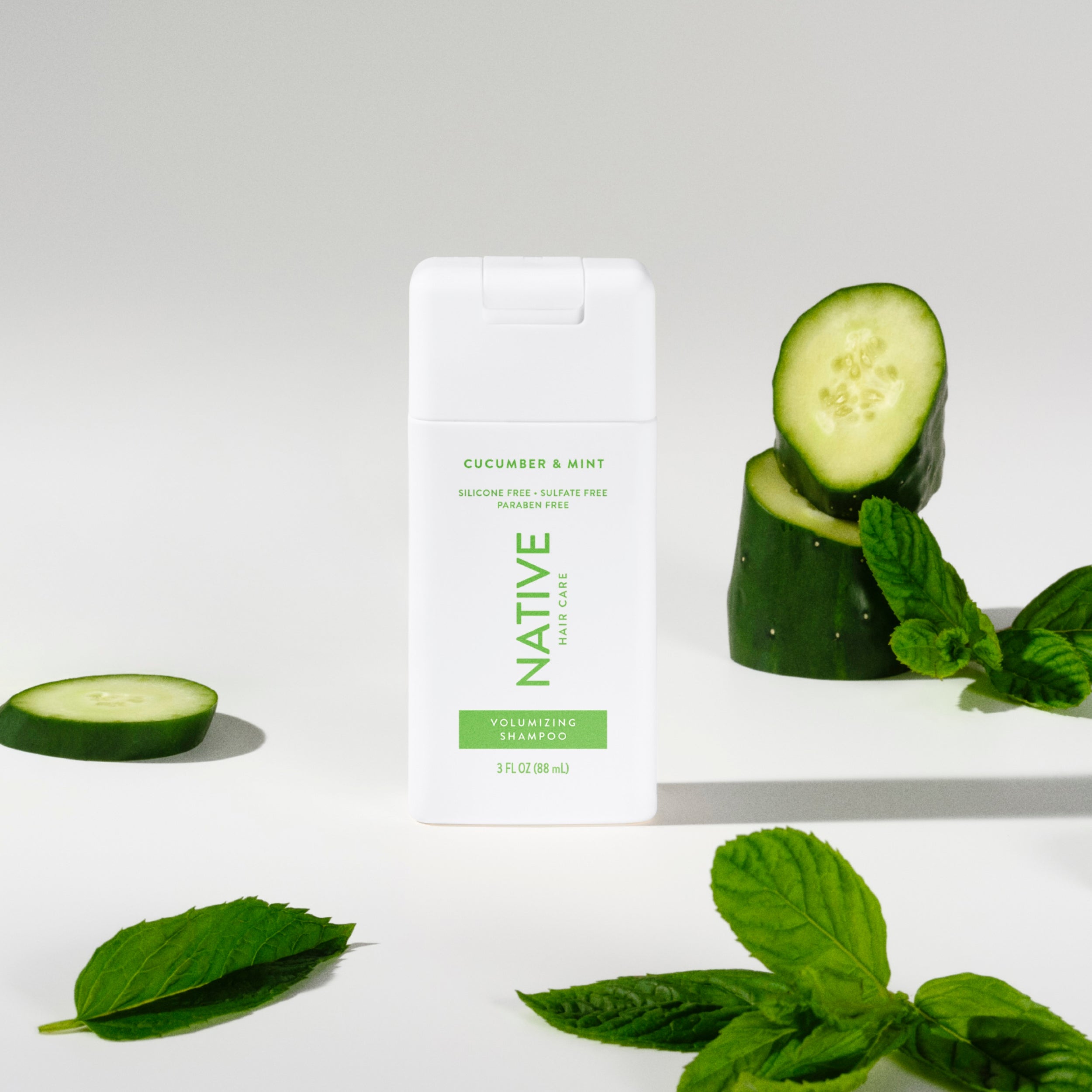 Mini Volumizing Shampoo - Cucumber & Mint / Classic / 3oz | Fresh Daily Routine
