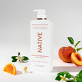 Moisturizing Body Wash - Peach & Orange Blossom / Classic / 22oz | Fresh Daily Routine