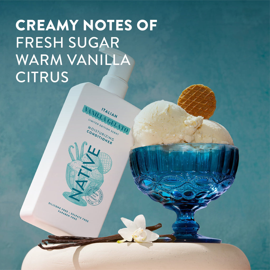 Moisturizing Conditioner - Italian Vanilla Gelato / Limited Edition / 16.5oz | Fresh Daily Routine