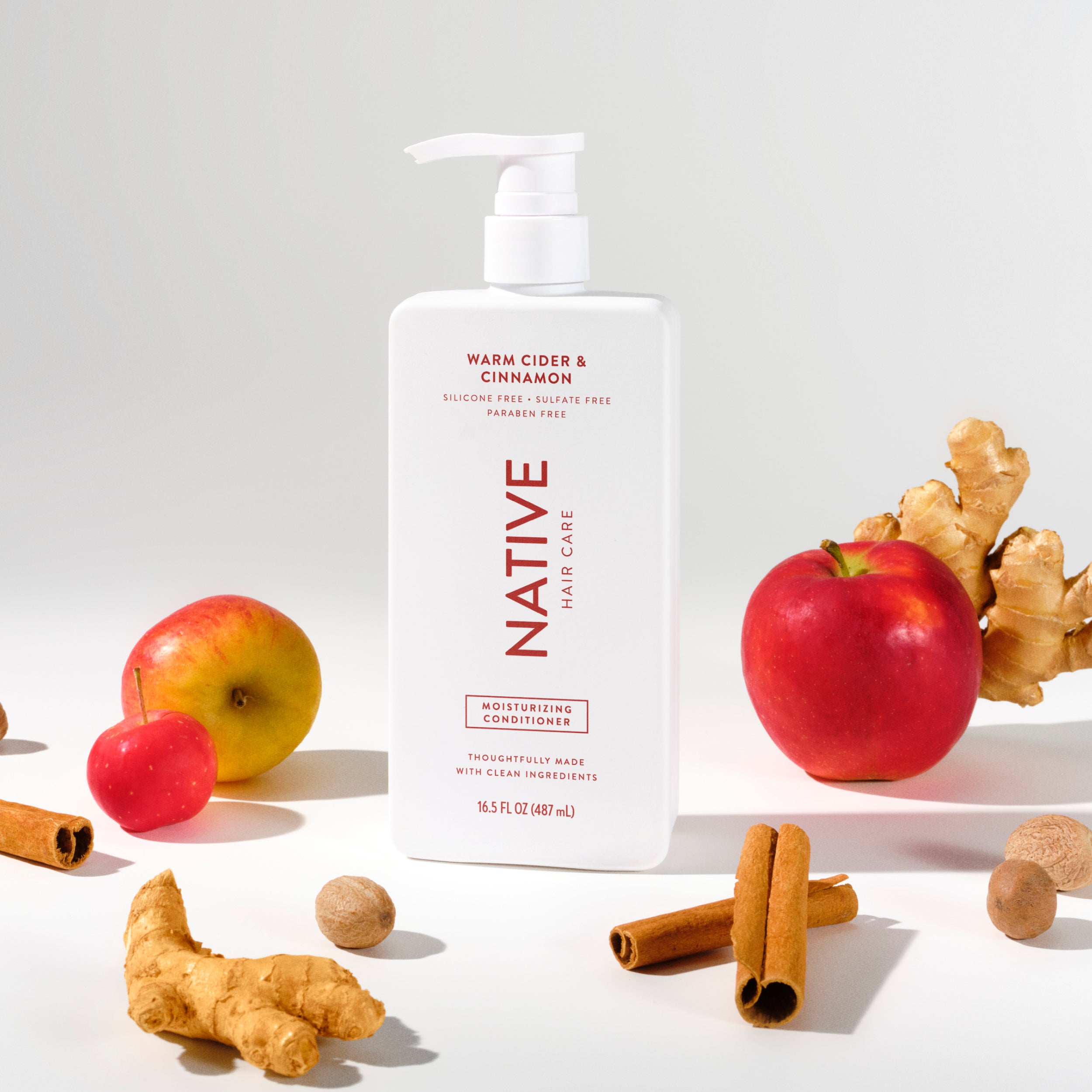 Moisturizing Conditioner - Warm Cider & Cinnamon / Classic / 16.5oz | Fresh Daily Routine