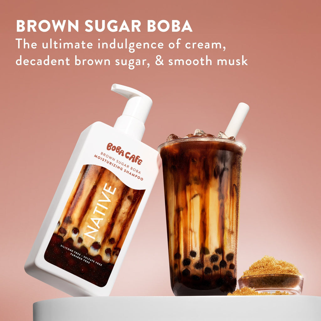 Moisturizing Shampoo - Brown Sugar Boba / Limited Edition / 16.5oz | Fresh Daily Routine