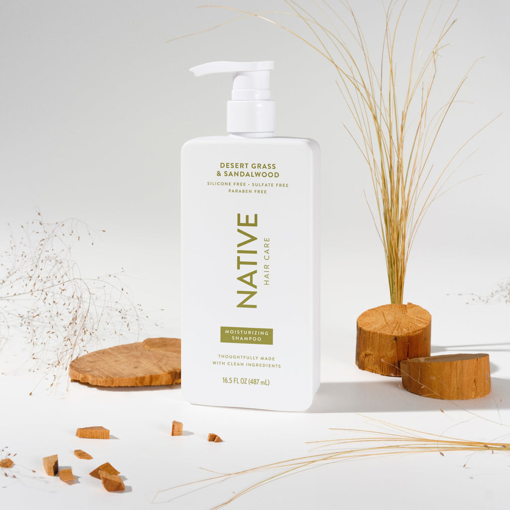 Moisturizing Shampoo - Desert Grass & Sandalwood / Classic / 16.5oz | Fresh Daily Routine
