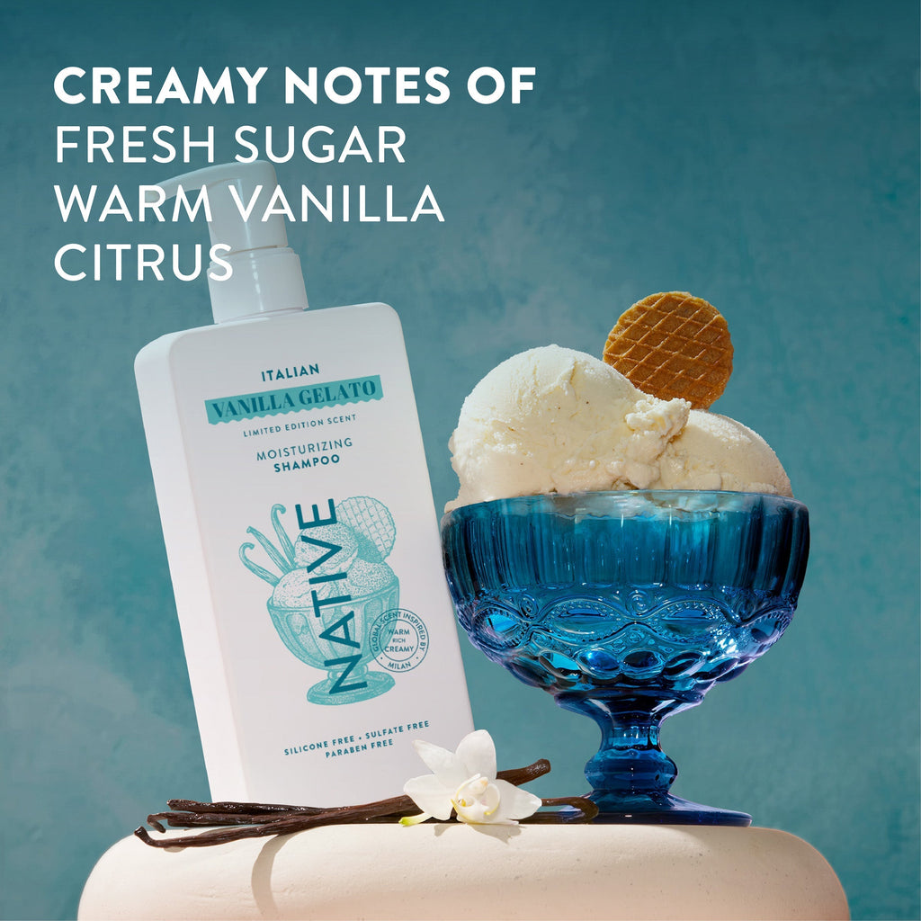 Moisturizing Shampoo - Italian Vanilla Gelato / Limited Edition / 16.5oz | Fresh Daily Routine