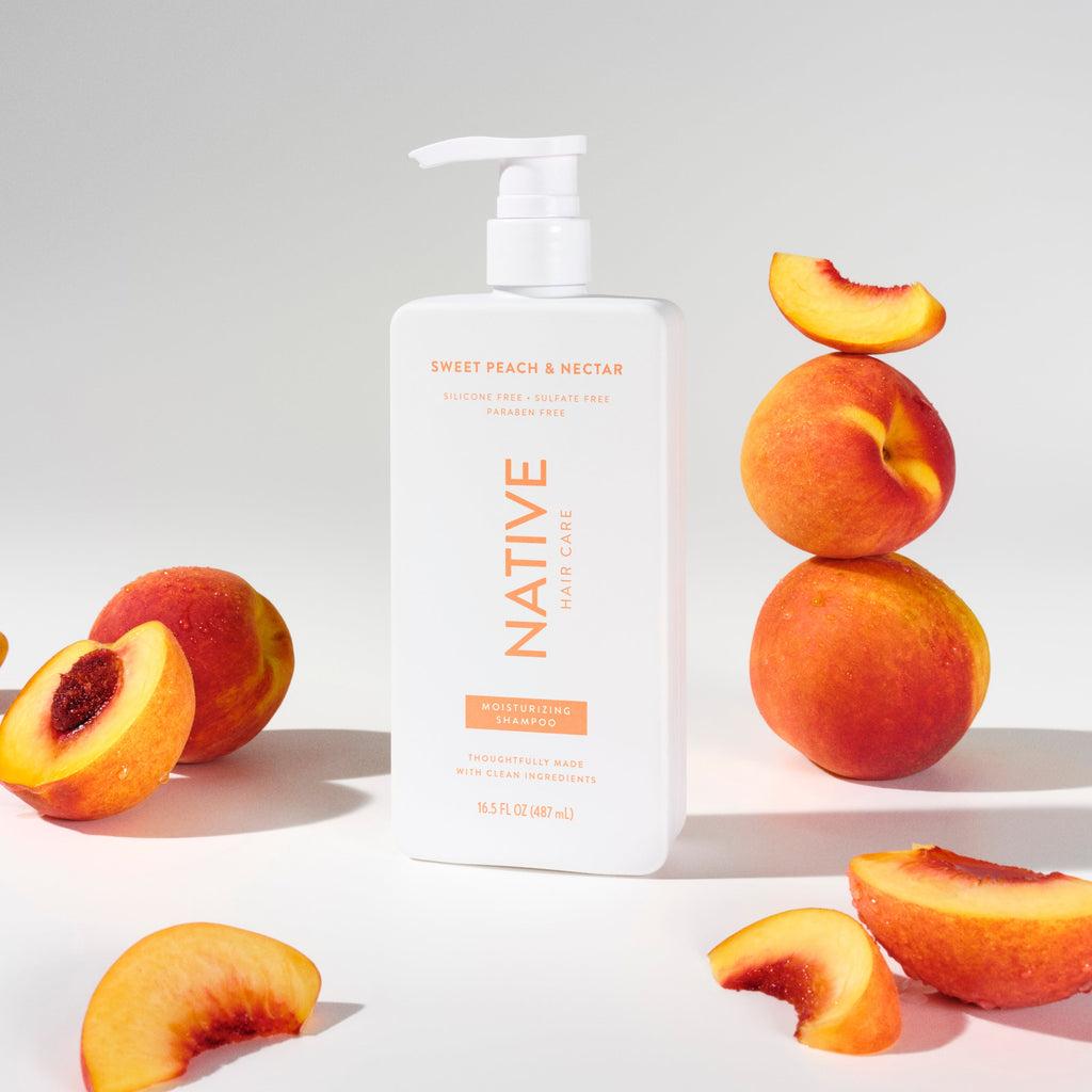 Moisturizing Shampoo - Sweet Peach & Nectar / Classic / 16.5oz | Fresh Daily Routine