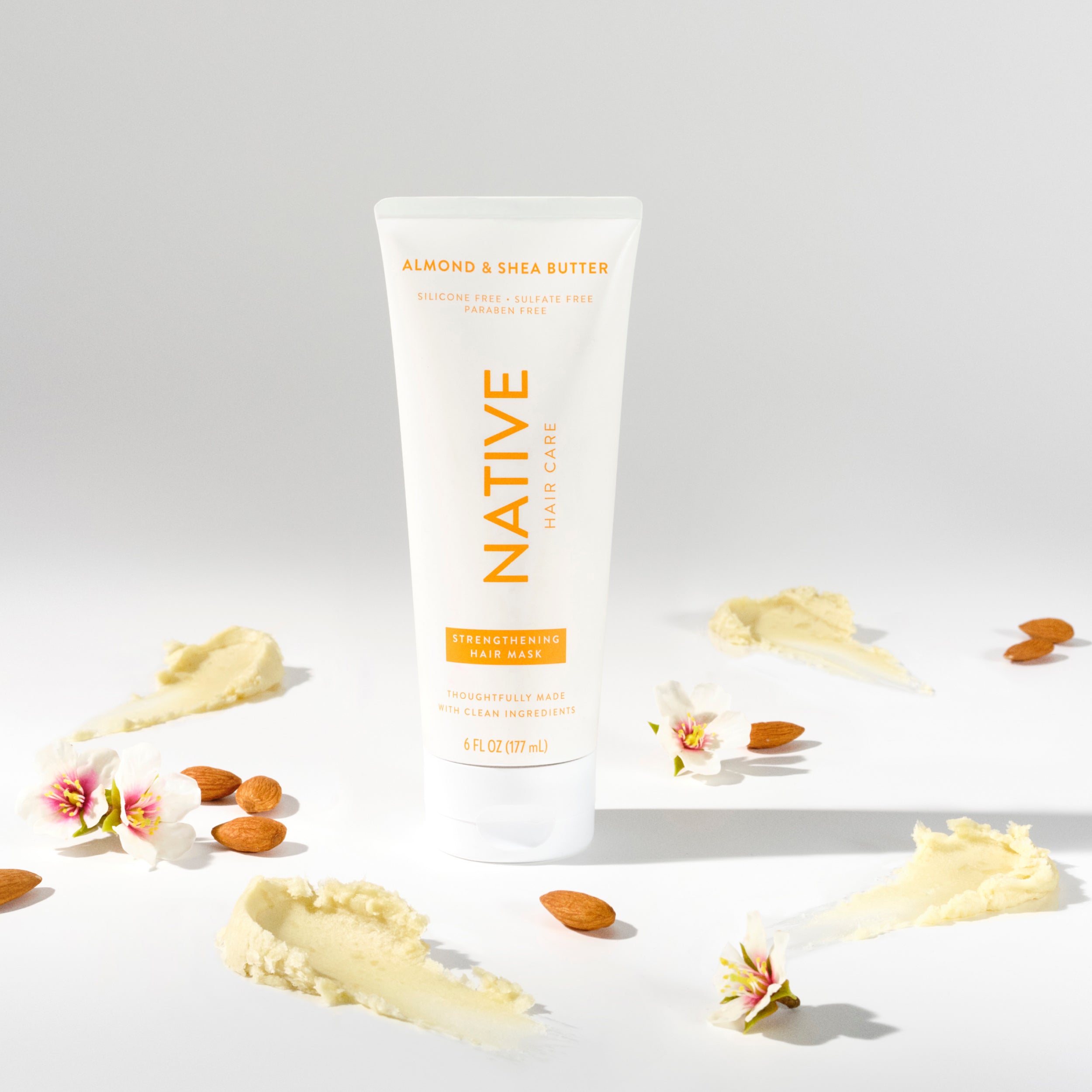 Strengthening Hair Mask - Almond & Shea Butter / Classic / 6oz | Fresh Daily Favorite