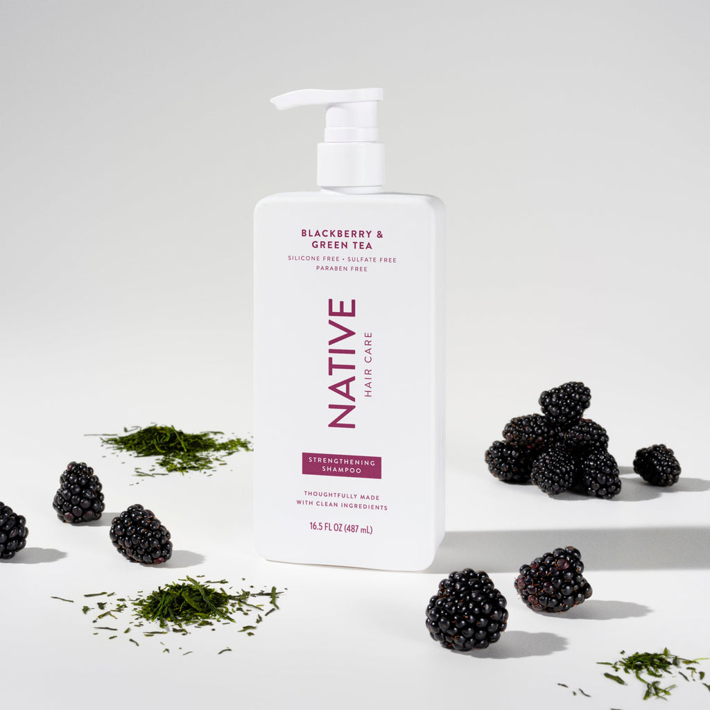 Strengthening Shampoo - Blackberry & Green Tea / Classic / 16.5oz | Fresh Daily Routine