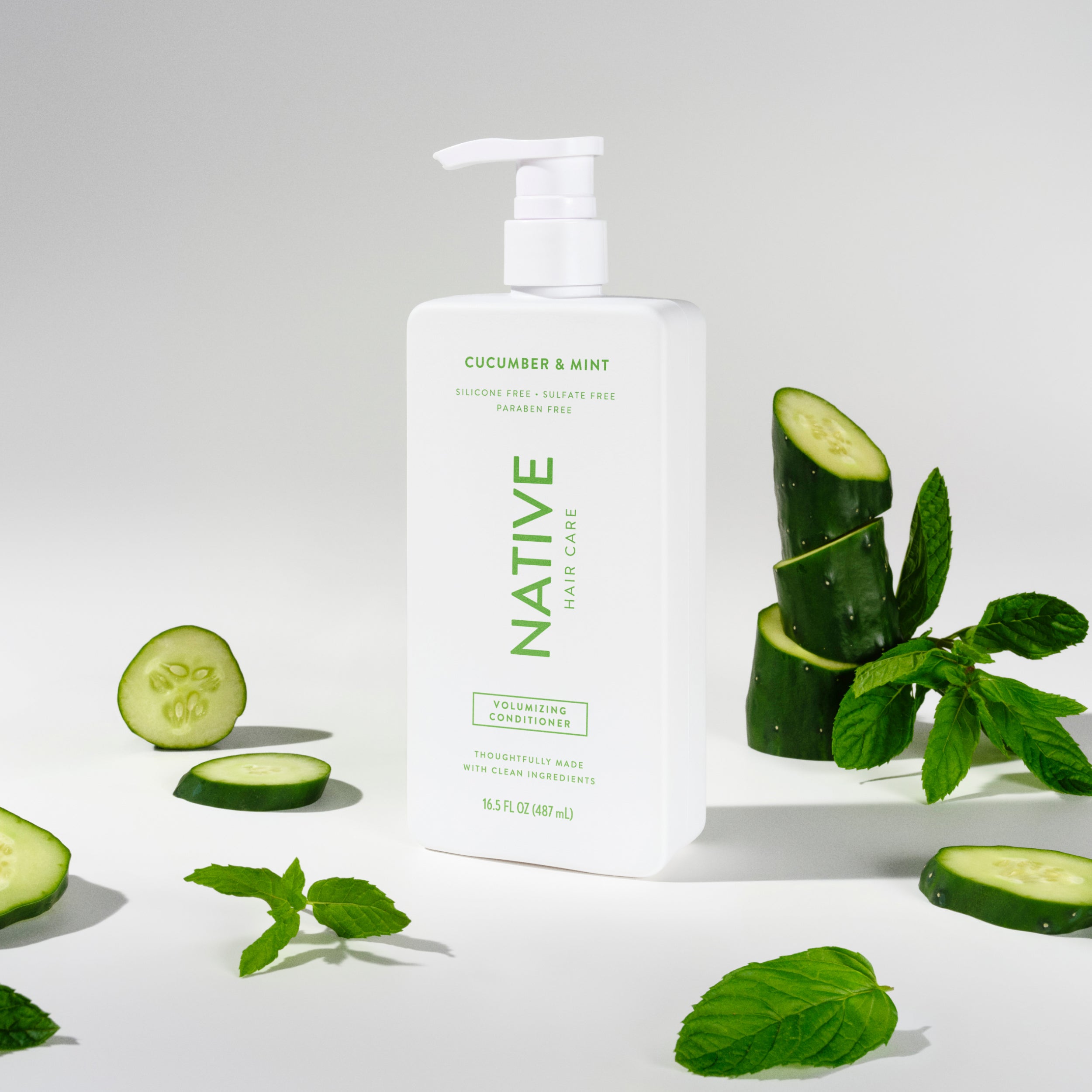 Volumizing Conditioner - Cucumber & Mint / Classic / 16.5oz | Fresh Daily Routine