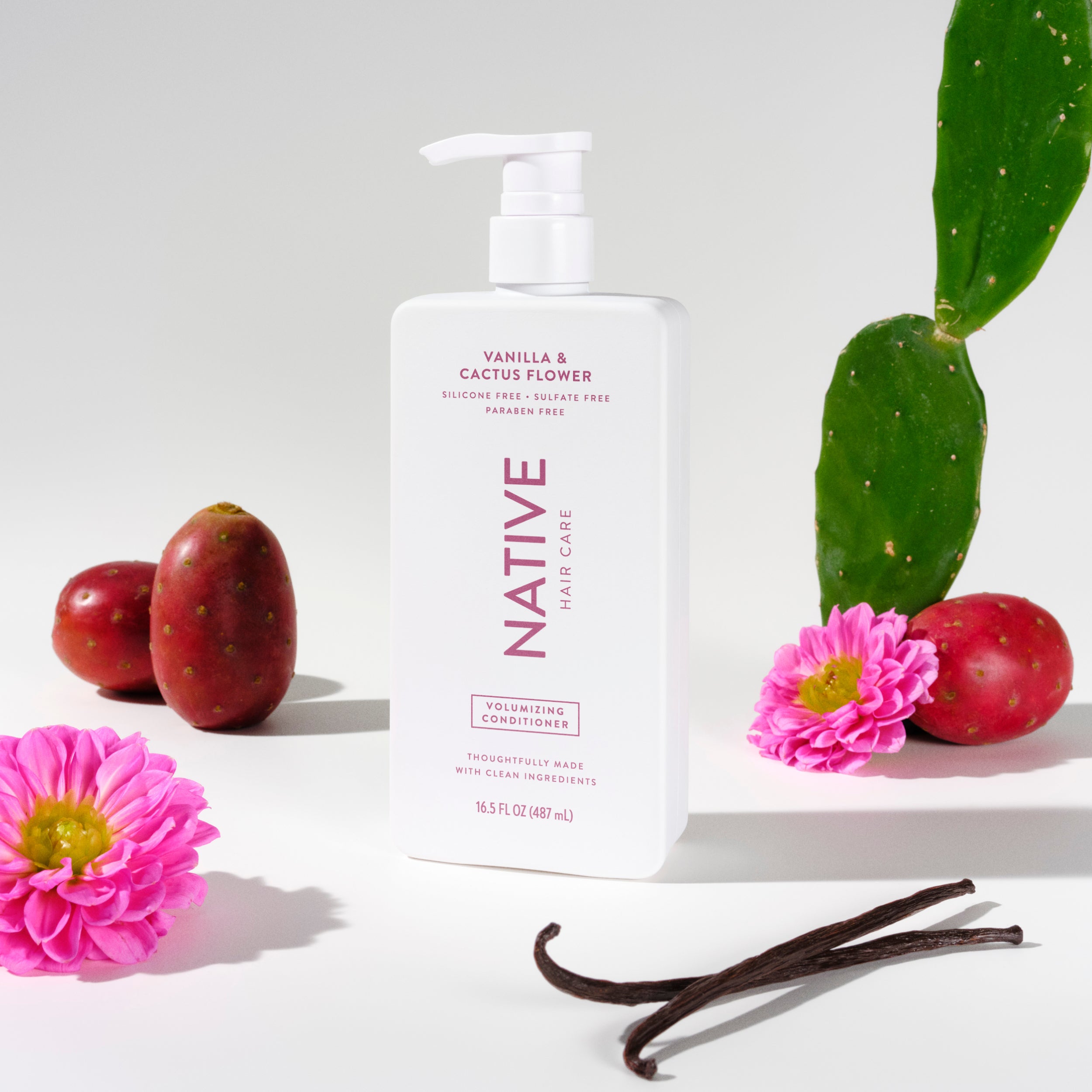 Volumizing Conditioner - Vanilla & Cactus Flower / Classic / 16.5oz | Fresh Daily Routine