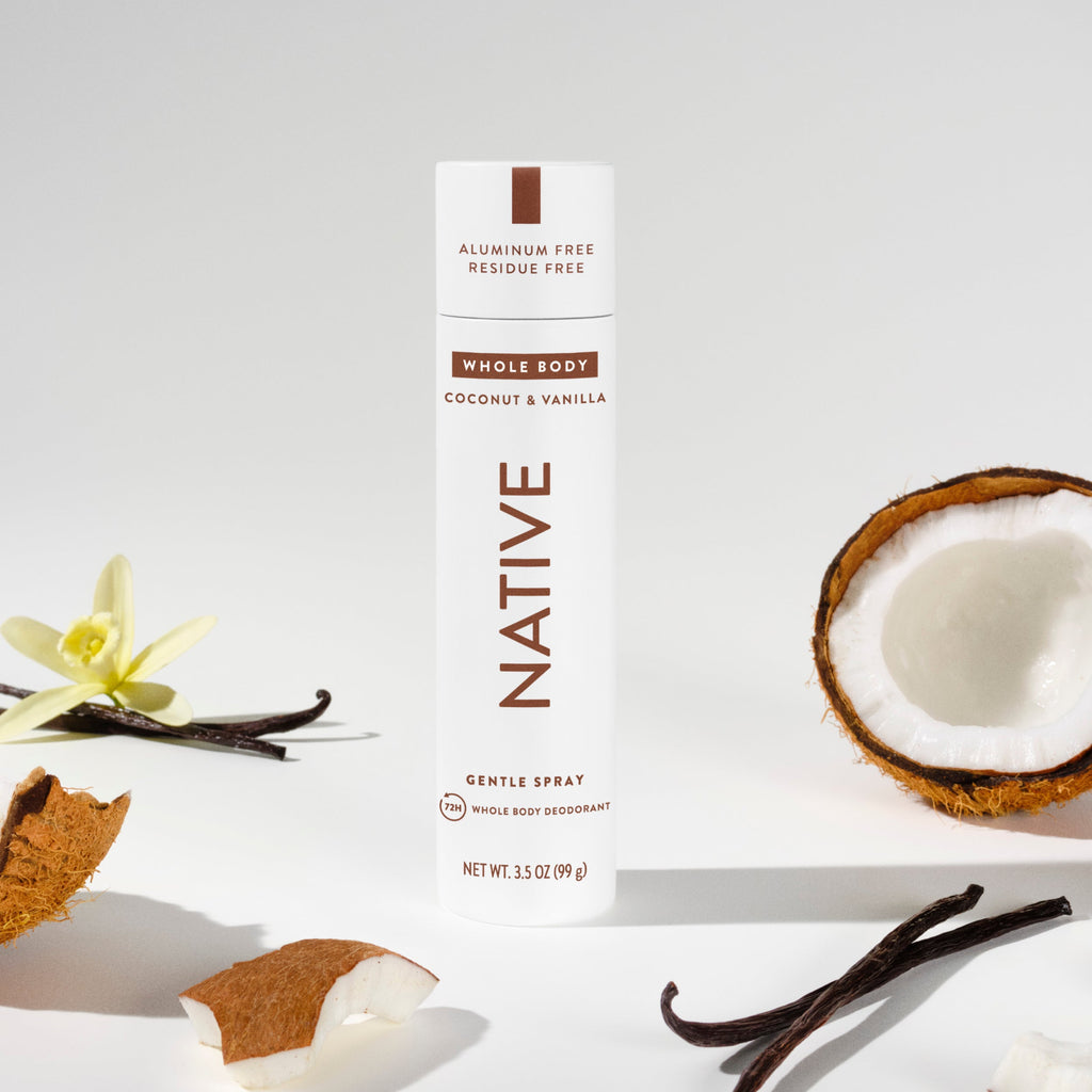 Whole Body Deodorant Spray - Coconut & Vanilla / Classic / 3.5oz | Fresh Daily Routine