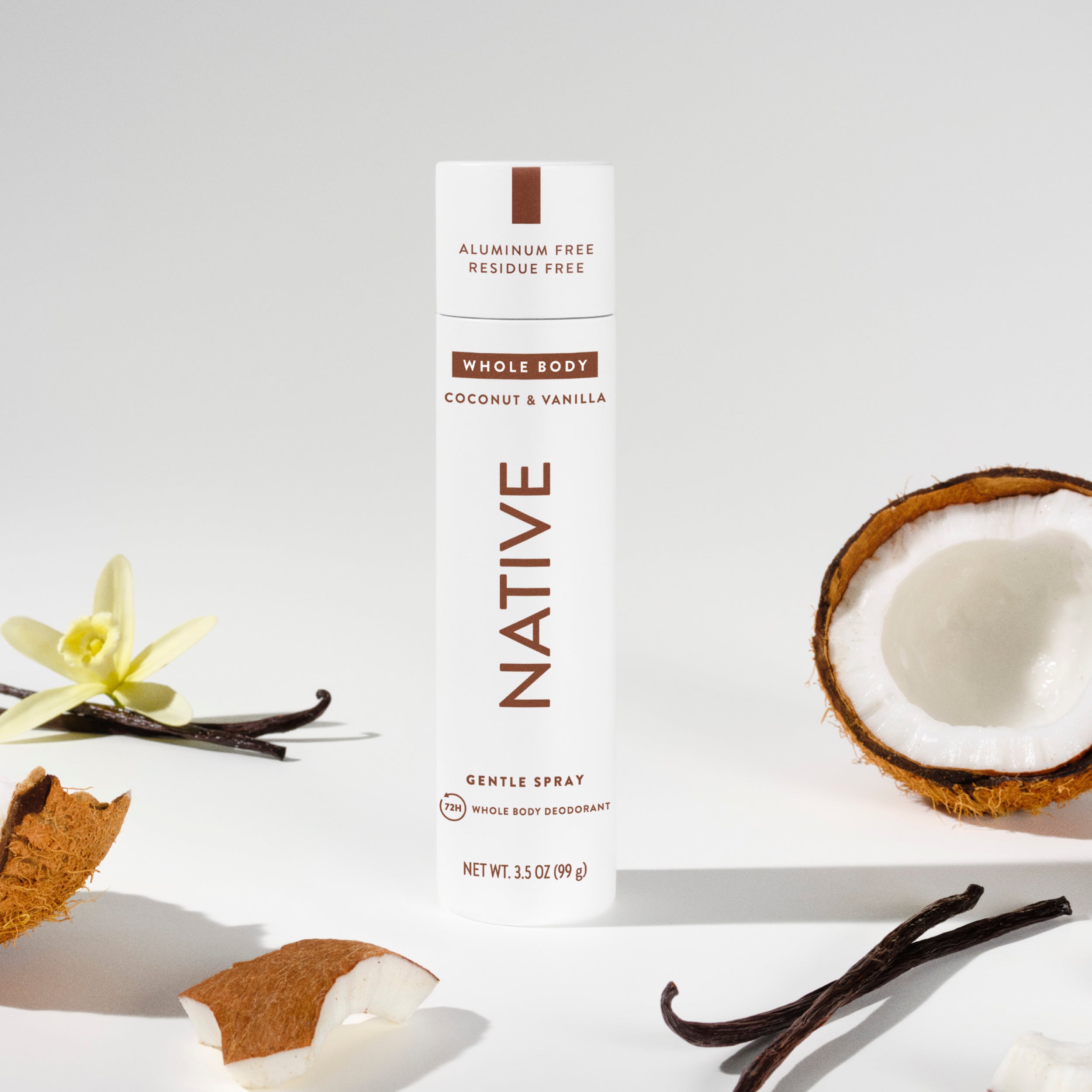 Whole Body Deodorant Spray - Coconut & Vanilla / Classic / 3.5oz | Fresh Daily Routine