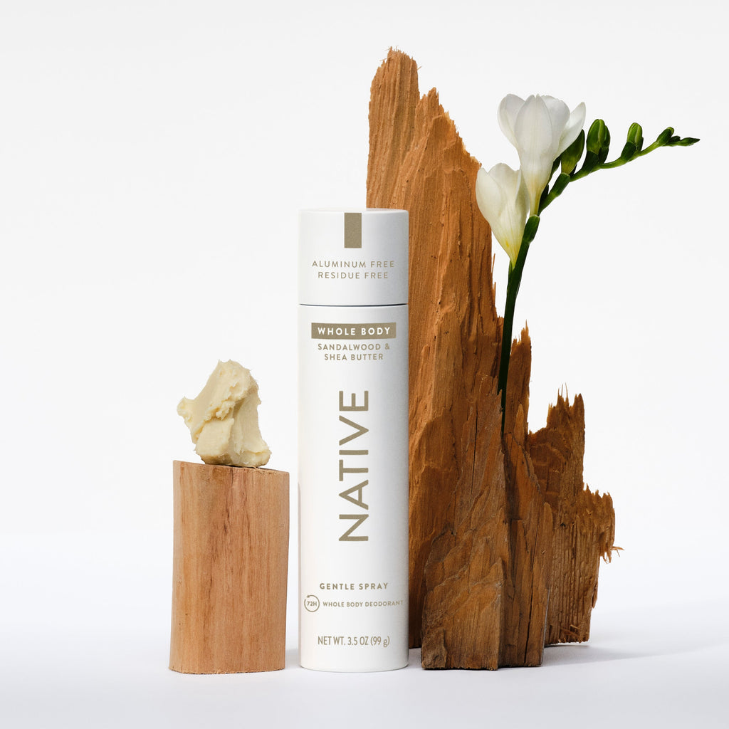 Whole Body Deodorant Spray - Sandalwood & Shea Butter / Classic / 3.5oz | Fresh Daily Routine