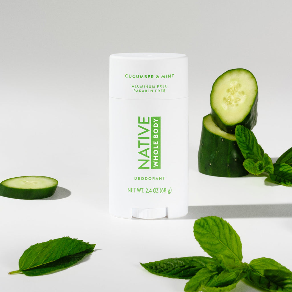 Whole Body Deodorant Stick - Cucumber & Mint / Classic / 2.4oz | Fresh Daily Routine