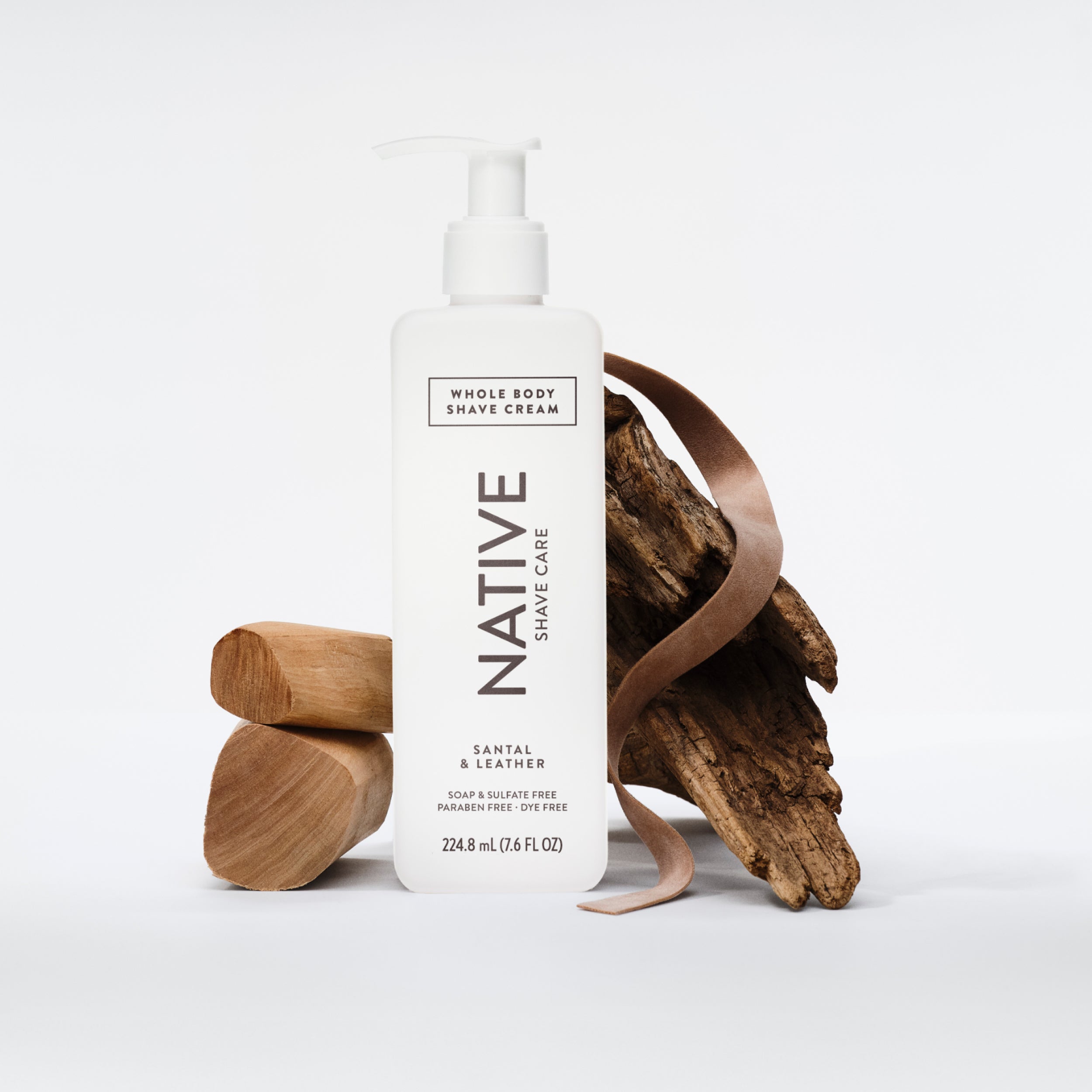 Whole Body Shave Cream - Santal & Leather / Classic / 7.6oz | Fresh Routine Favorite