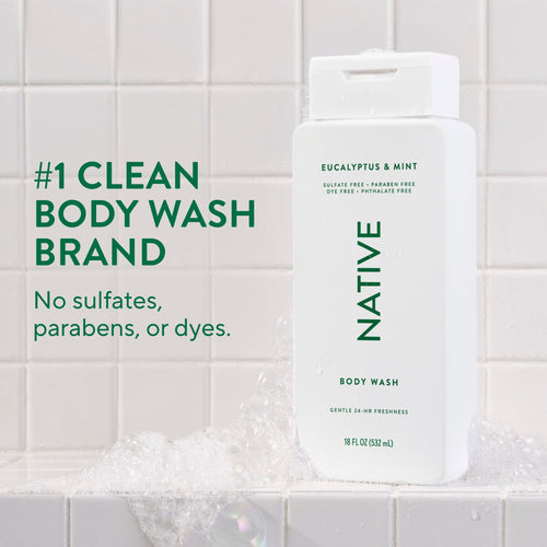 Body Wash - Eucalyptus & Mint / Classic / 18oz | Fresh Daily Routine
