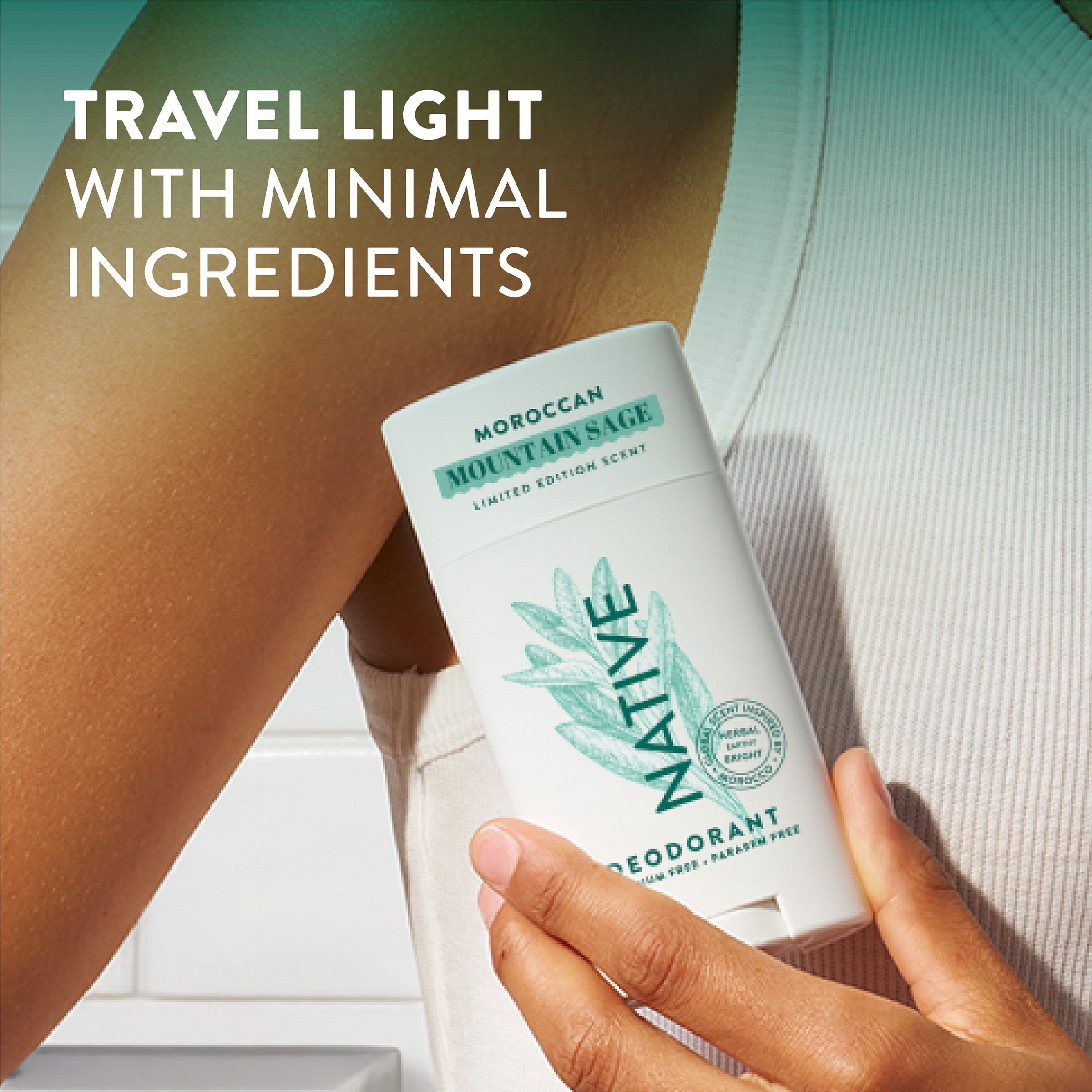 Deodorant Stick - Moroccan Mountain Sage / Limited Edition / 2.65oz | Fresh Daily Routine
