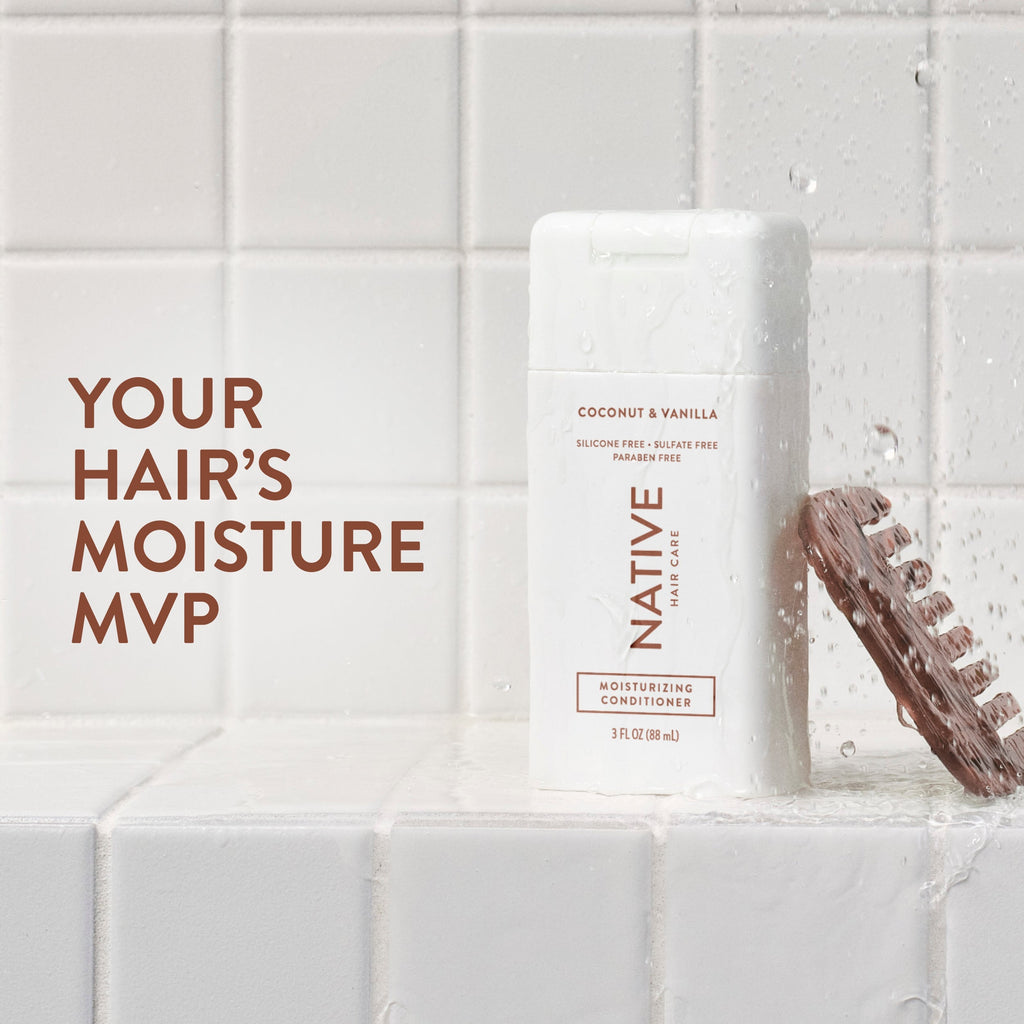 Mini Moisturizing Conditioner - Coconut & Vanilla / Classic / 3oz | Fresh Daily Routine