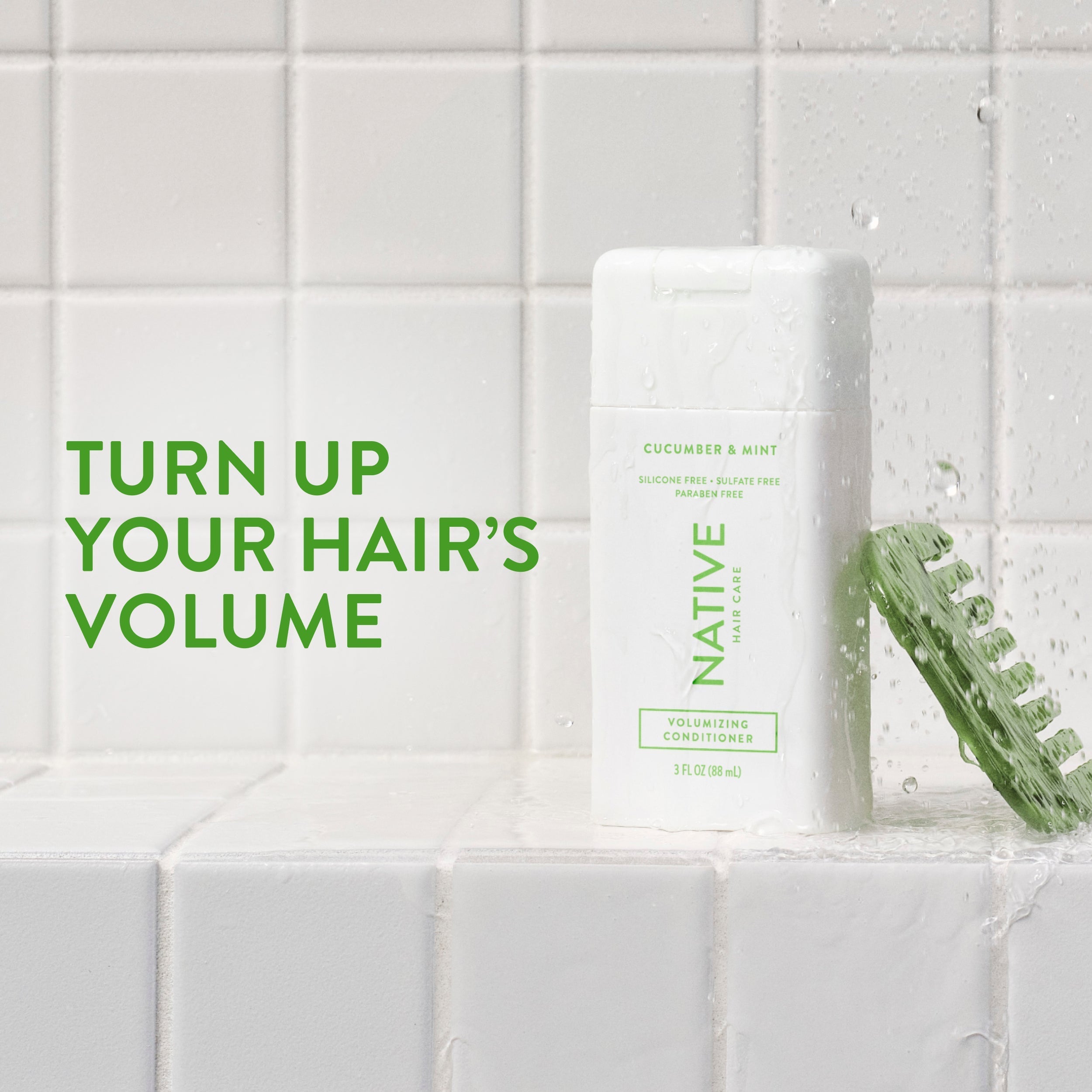 Mini Volumizing Conditioner - Cucumber & Mint / Classic / 3oz | Fresh Daily Routine