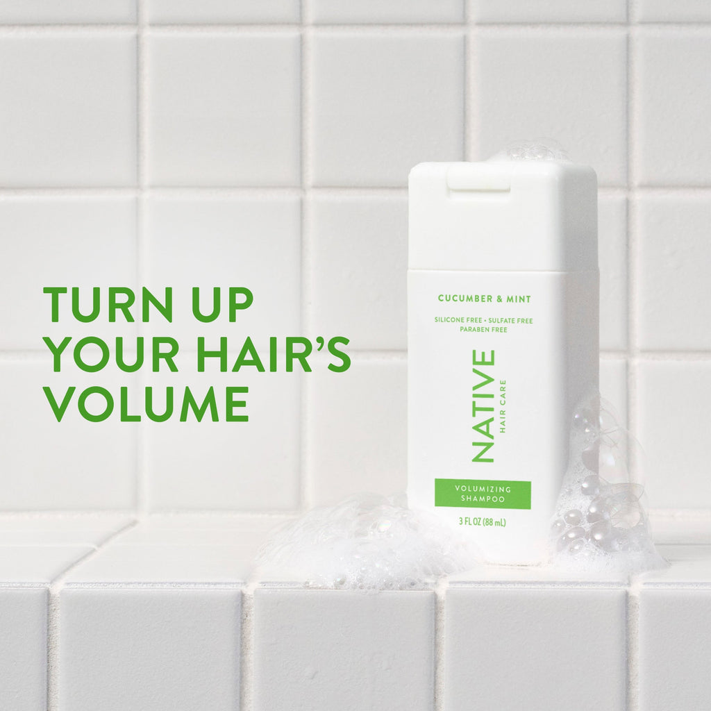 Mini Volumizing Shampoo - Cucumber & Mint / Classic / 3oz | Fresh Daily Routine