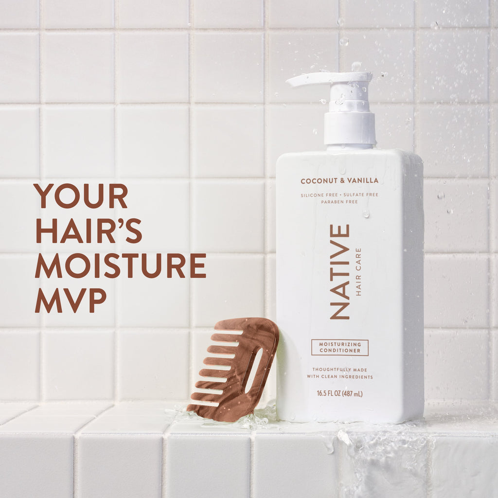 Moisturizing Conditioner - Coconut & Vanilla / Classic / 16.5oz | Fresh Daily Routine