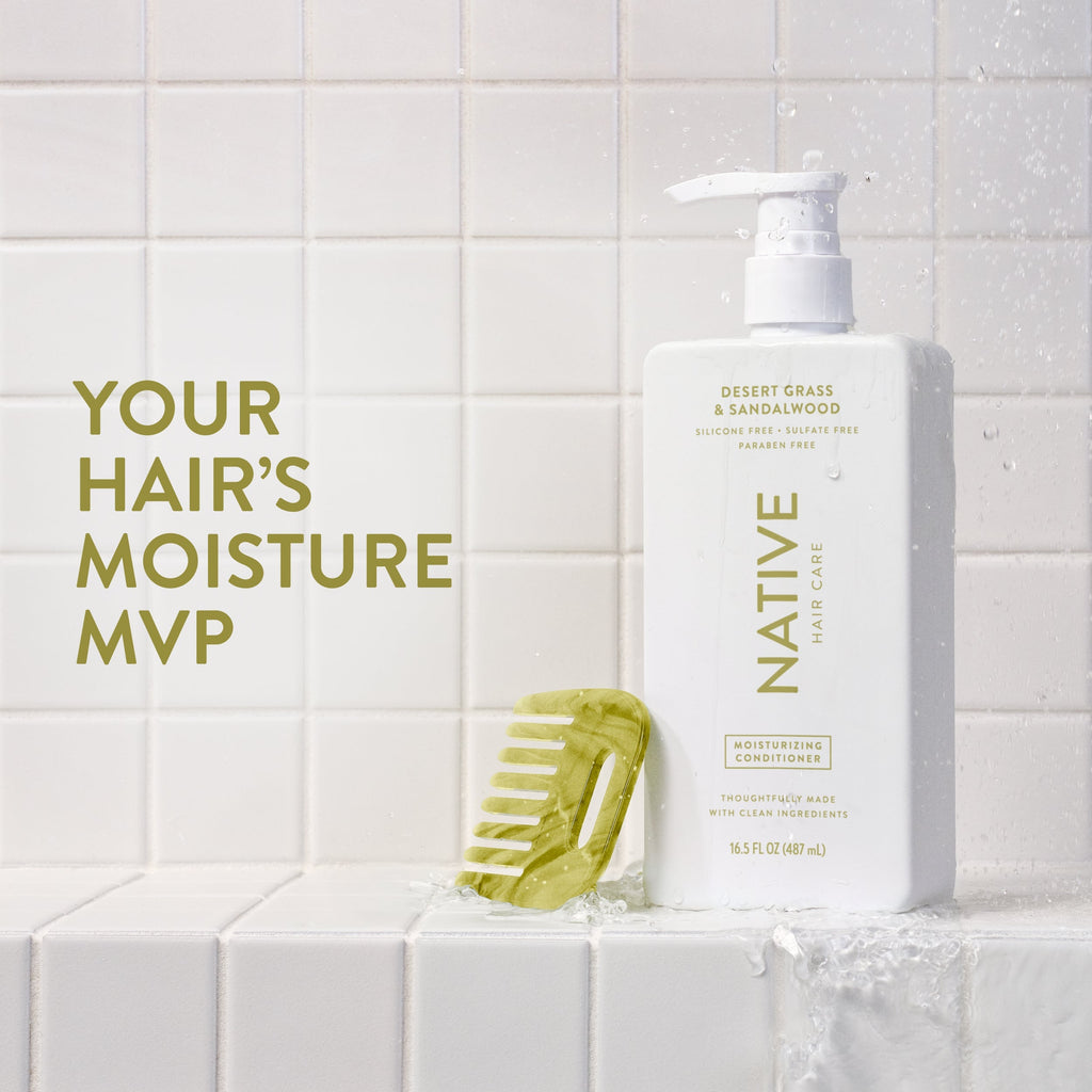 Moisturizing Conditioner - Desert Grass & Sandalwood / Classic / 16.5oz | Fresh Daily Routine