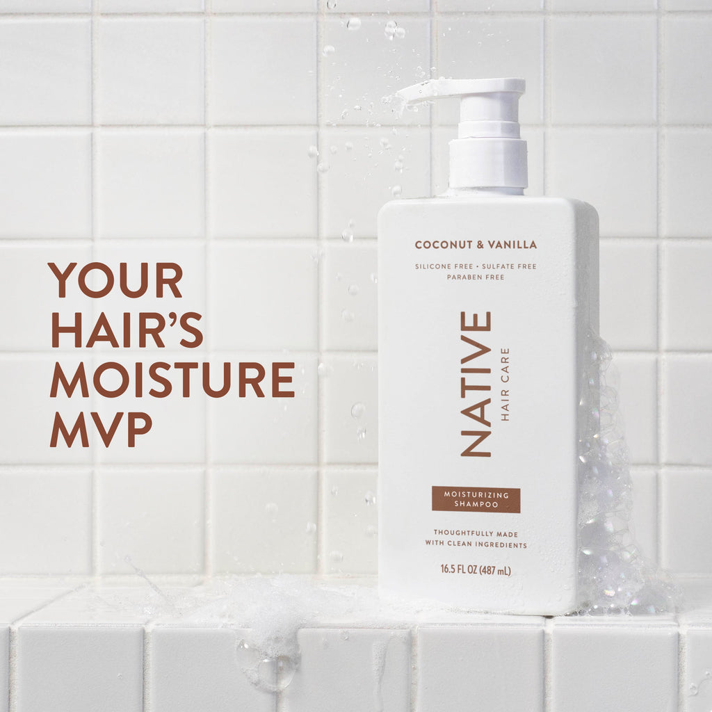 Moisturizing Shampoo - Coconut & Vanilla / Classic / 16.5oz | Fresh Daily Routine