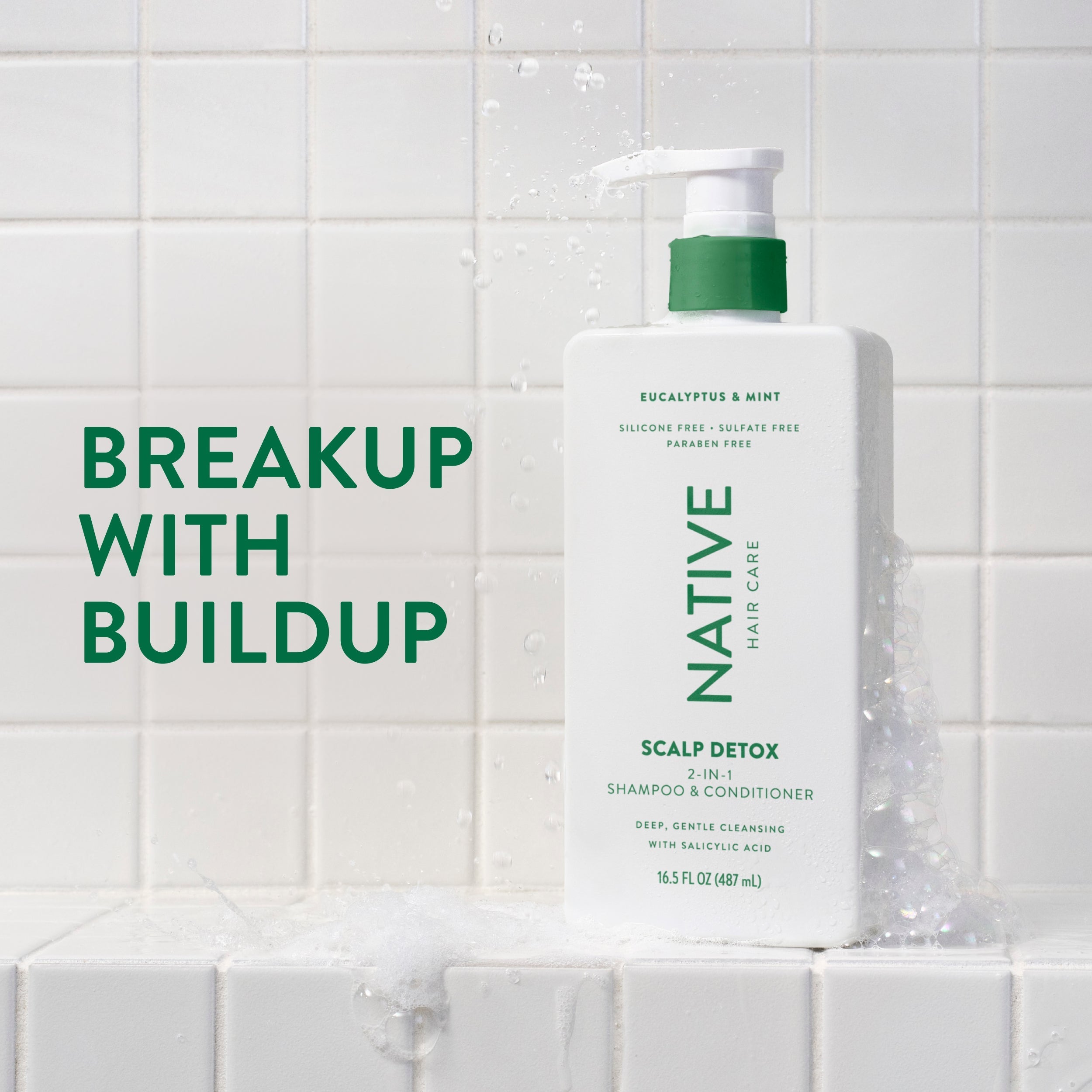Scalp Detox 2-in-1 Shampoo & Conditioner - Eucalyptus & Mint / Classic / 16.5oz | Fresh Daily Routine