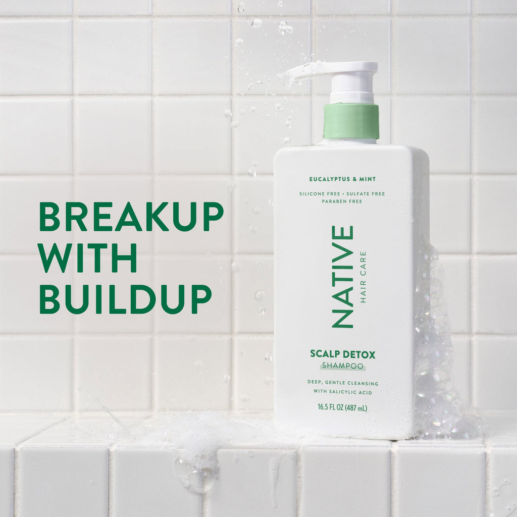 Scalp Detox Shampoo - Eucalyptus & Mint / Classic / 16.5oz | Fresh Daily Routine