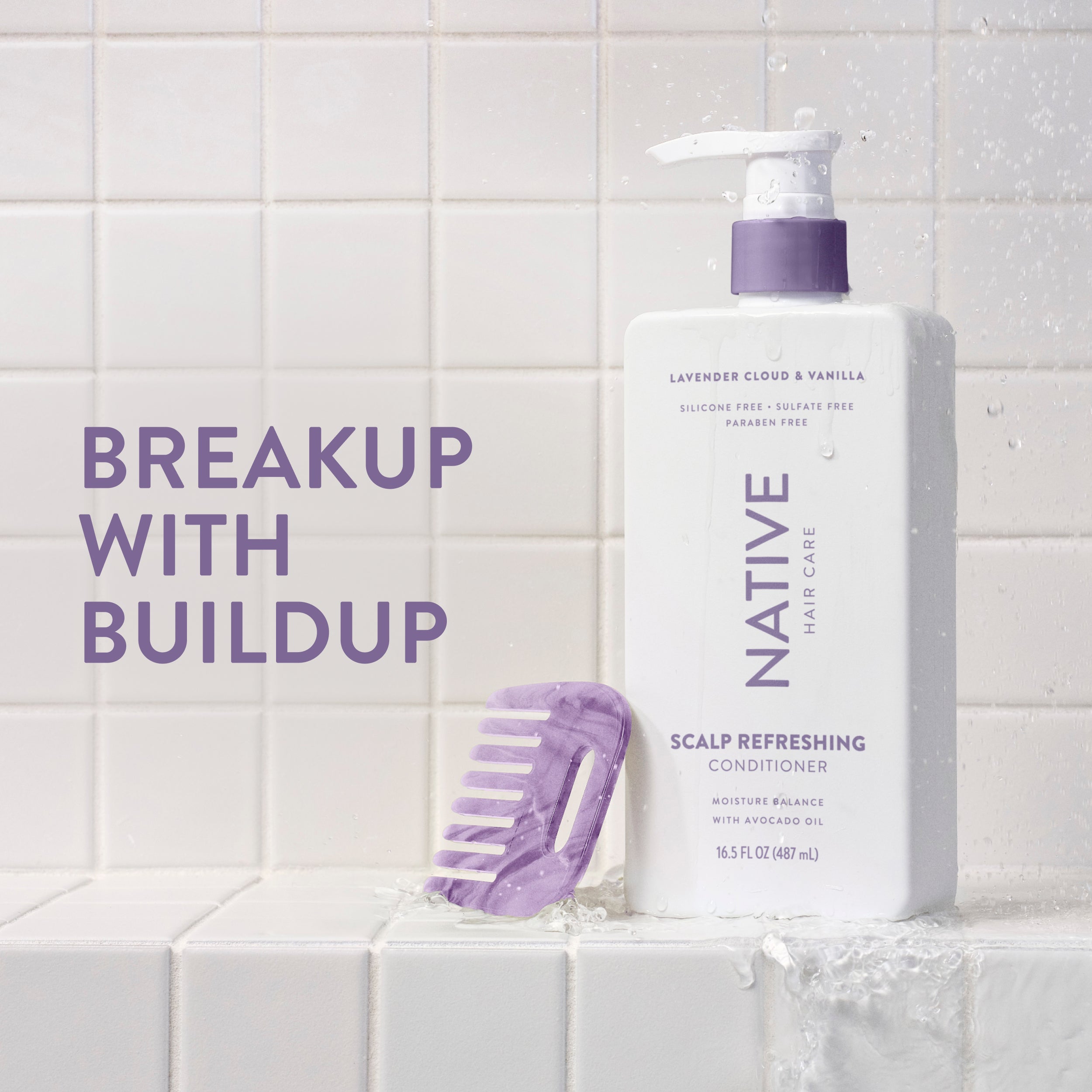 Scalp Refreshing Conditioner - Lavender Cloud & Vanilla / Classic / 16.5oz | Fresh Daily Routine