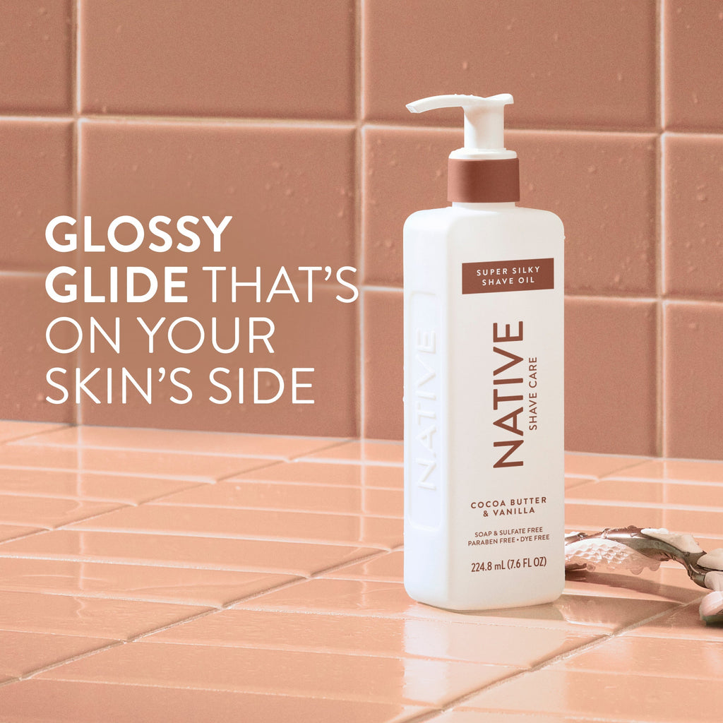Silky Smooth Shave Oil - Cocoa Butter & Vanilla / Classic / 7.6oz | Fresh Daily Favorite