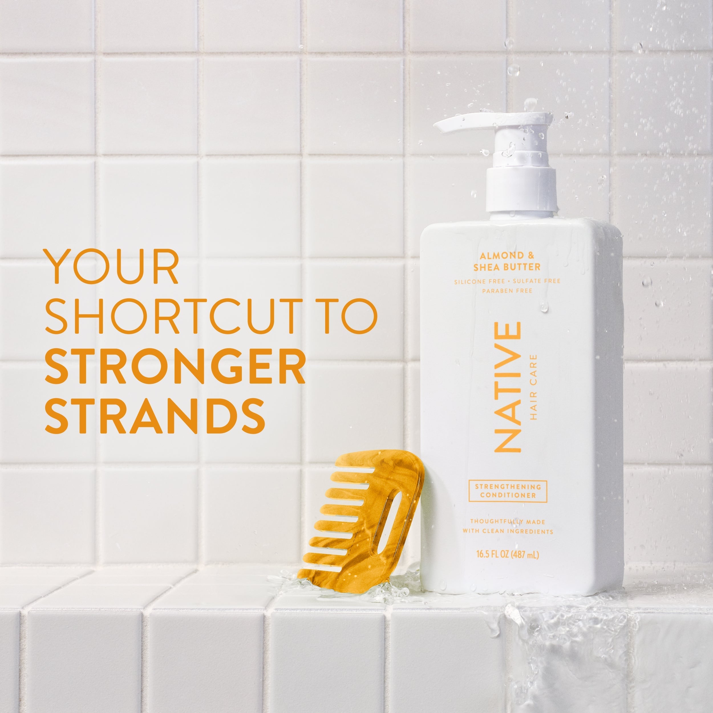 Strengthening Conditioner - Almond & Shea Butter / Classic / 16.5oz | Fresh Daily Routine