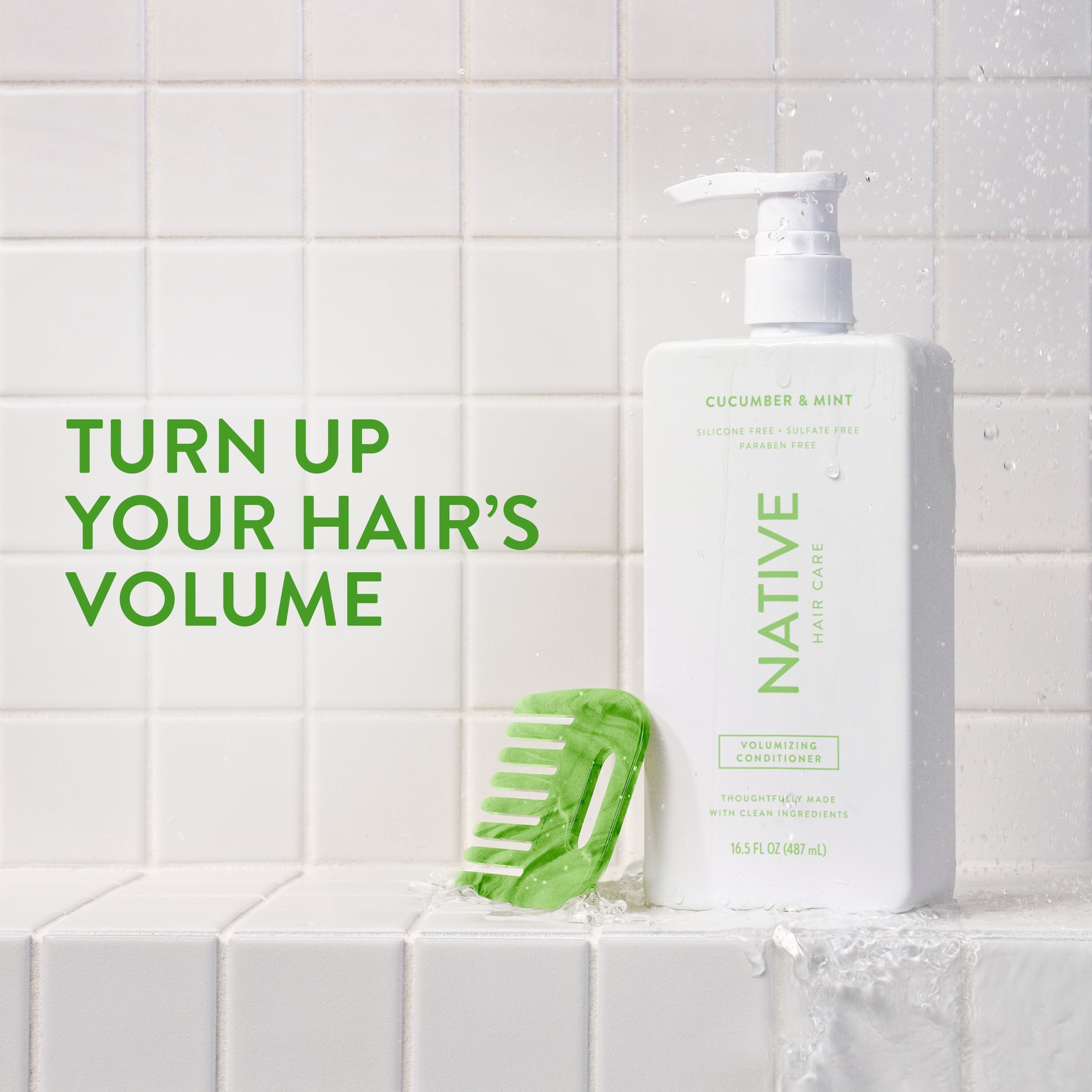 Volumizing Conditioner - Cucumber & Mint / Classic / 16.5oz | Fresh Daily Routine