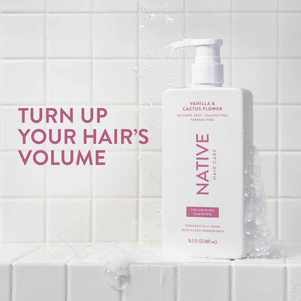 Volumizing Shampoo - Vanilla & Cactus Flower / Classic / 16.5oz | Fresh Daily Routine