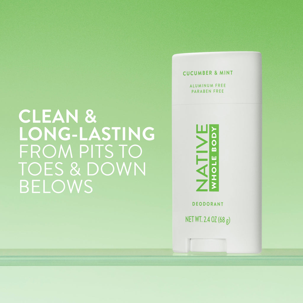 Whole Body Deodorant Stick - Cucumber & Mint / Classic / 2.4oz | Fresh Daily Routine