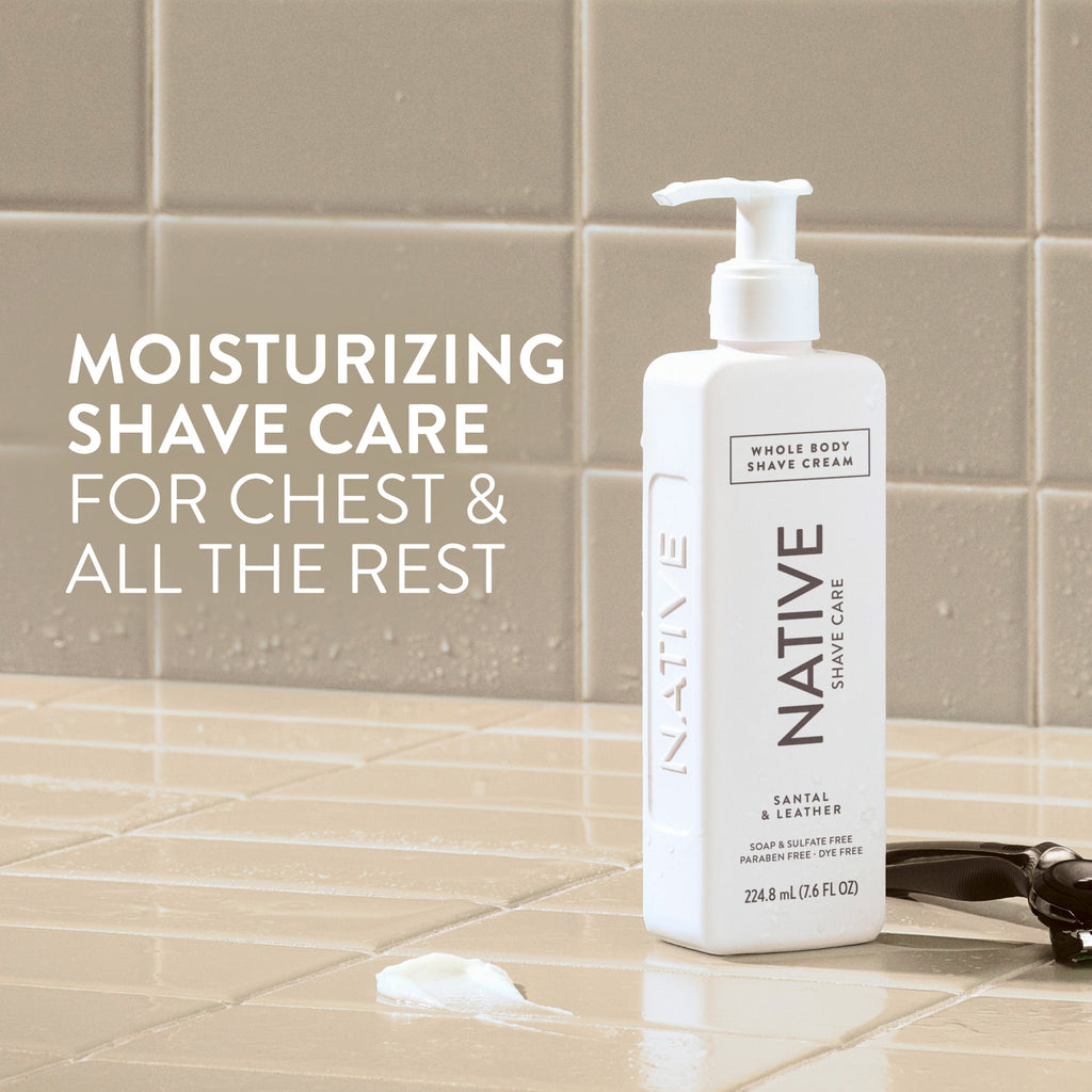 Whole Body Shave Cream - Santal & Leather / Classic / 7.6oz | Fresh Routine Favorite